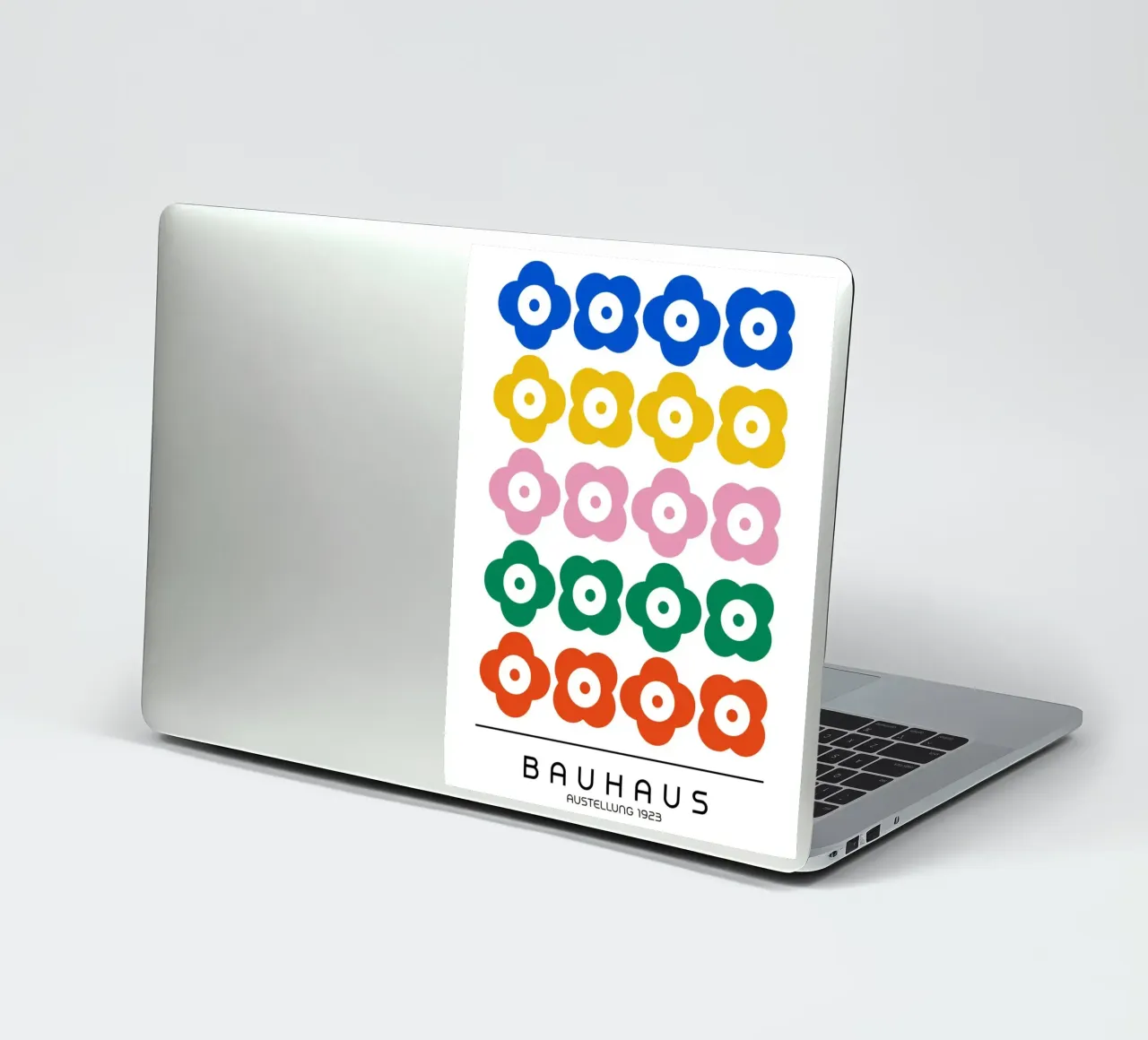 Bauhaus Flowers - Pop Art Geometry sticker by Casa Calm