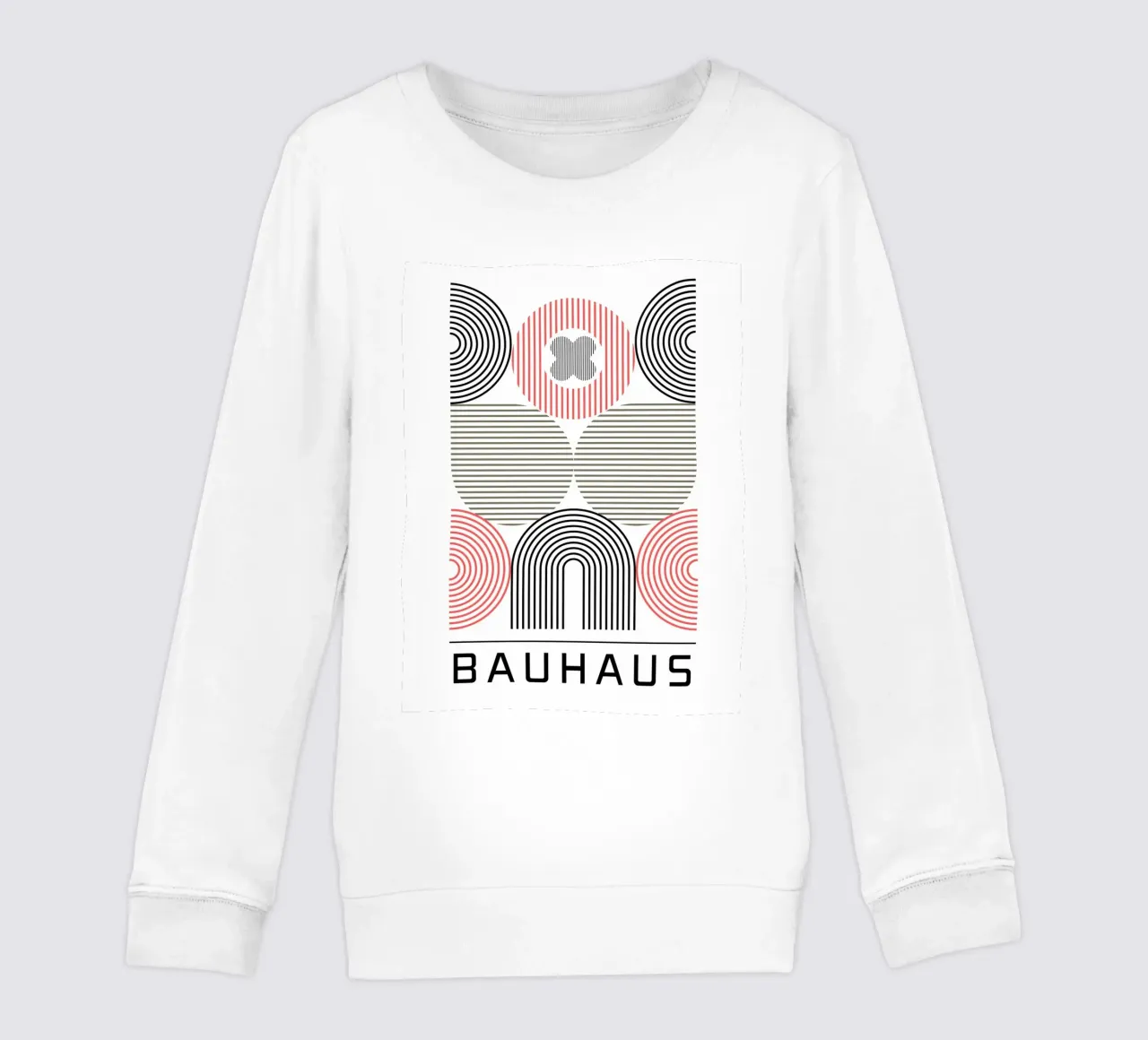 Bauhaus Retro Design - Arte geometrica moderna felpa bambino da Casa Calm
