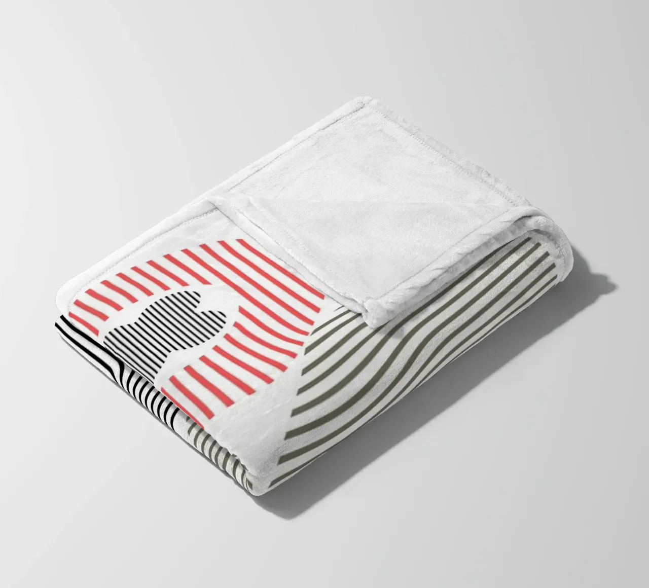Bauhaus Retro Design - Arte geometrica moderna coperta in pile da Casa Calm