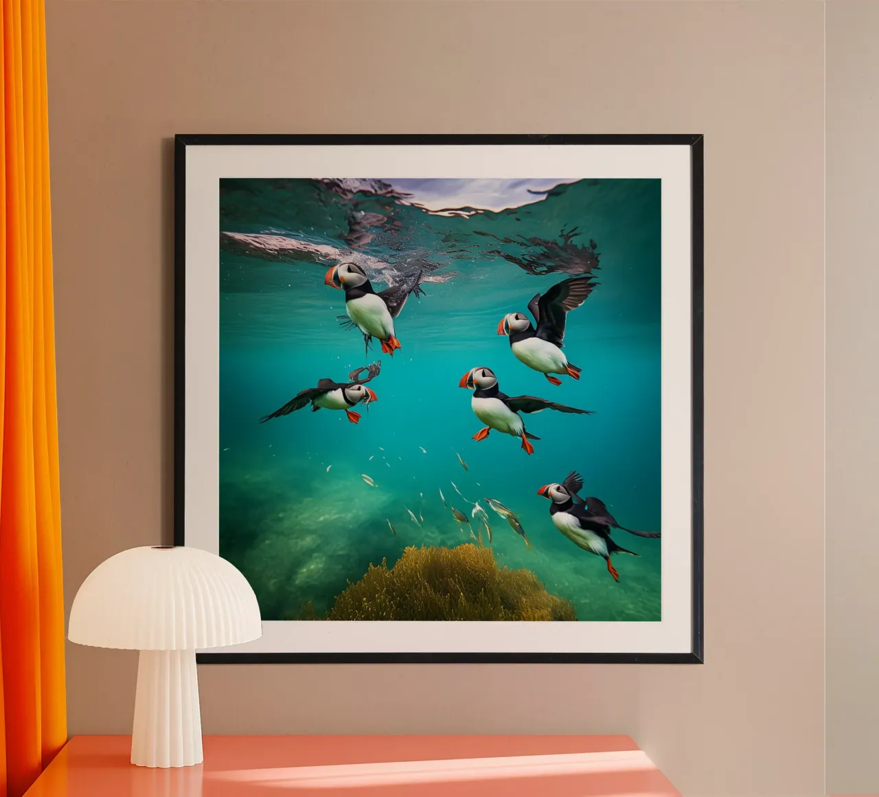 Sussurri dell'oceano poster da PhotoVibe Decor