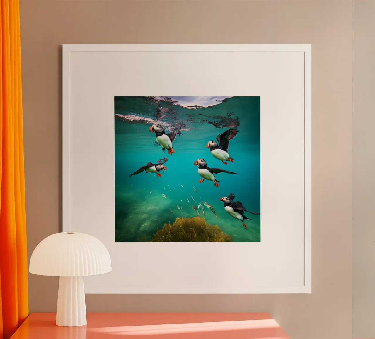 Sussurri dell'oceano poster da PhotoVibe Decor