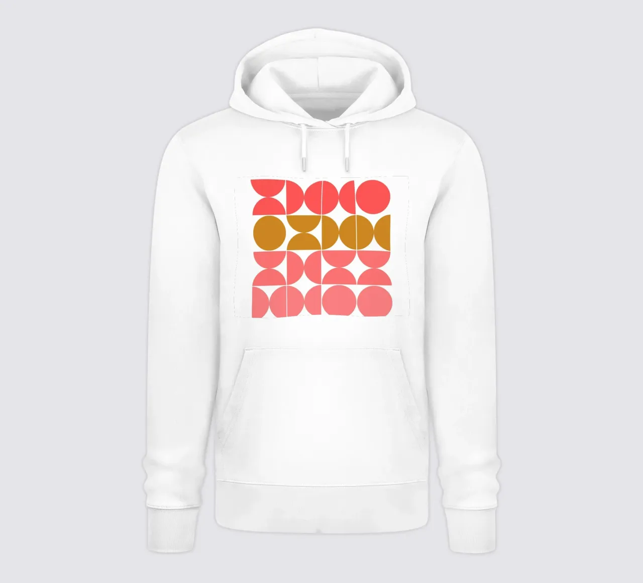 Bauhaus Graphic Art - Retro Geometry Poster hoodie by Casa Calm