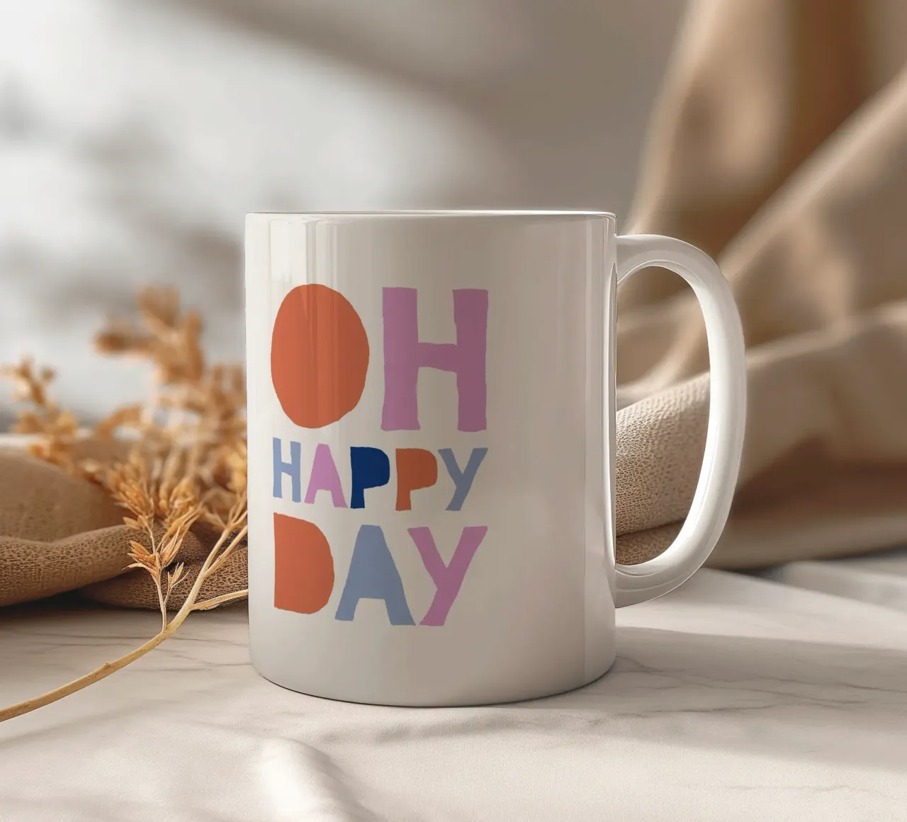 Oh happy day tazza in ceramica da we line studio - art