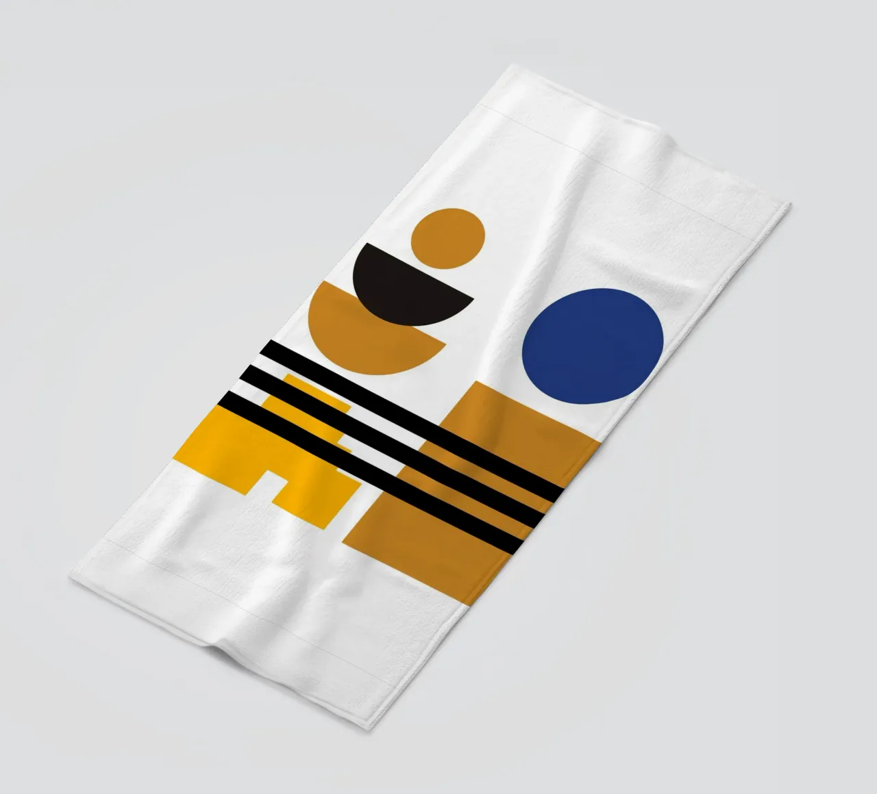 Forme moderne Bauhaus - Composizione astratta telo mare da Casa Calm