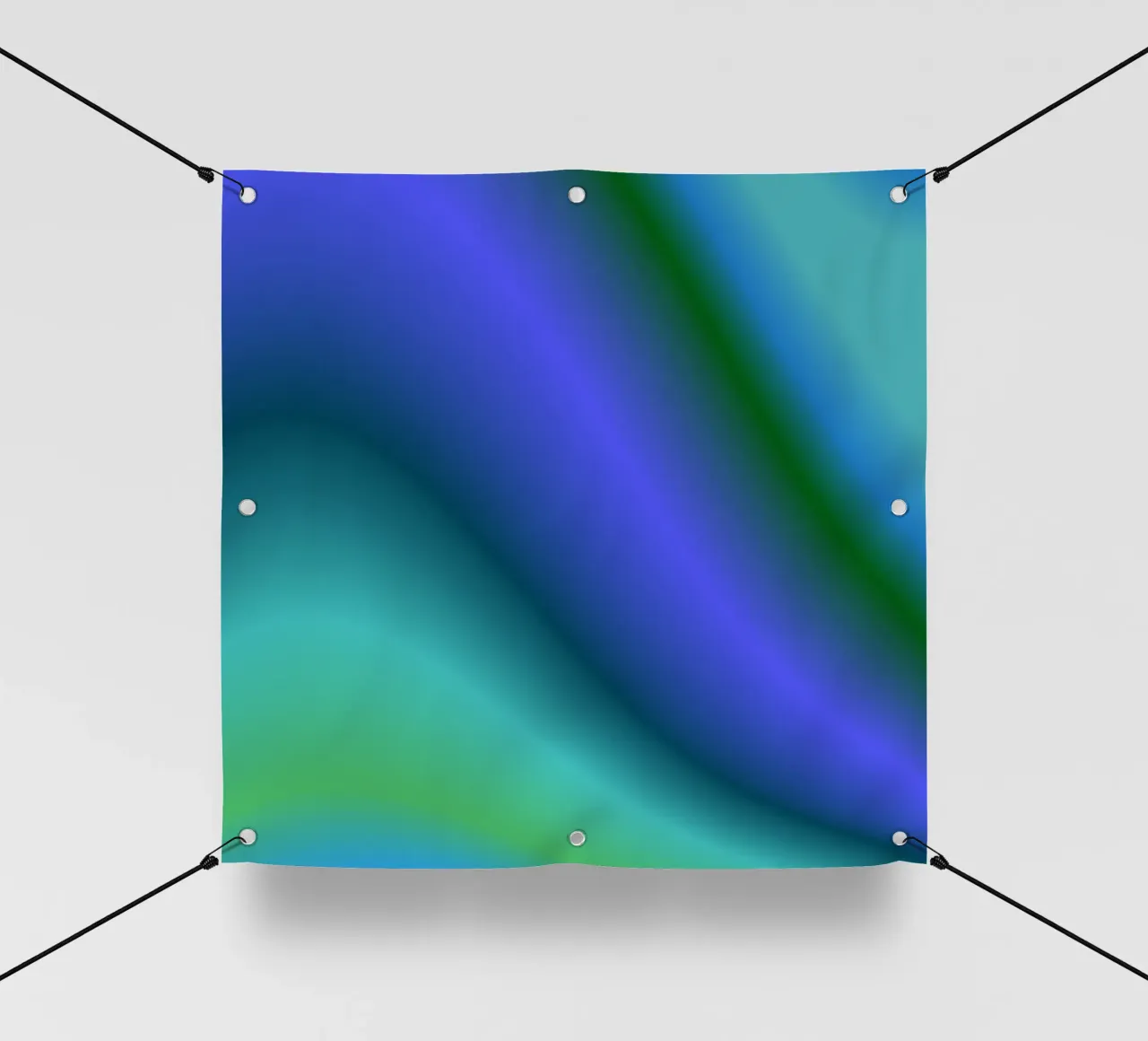 GLOBAL UNITY OF BELIEVERS telo in pvc da ÂME LIBRE STUDIO