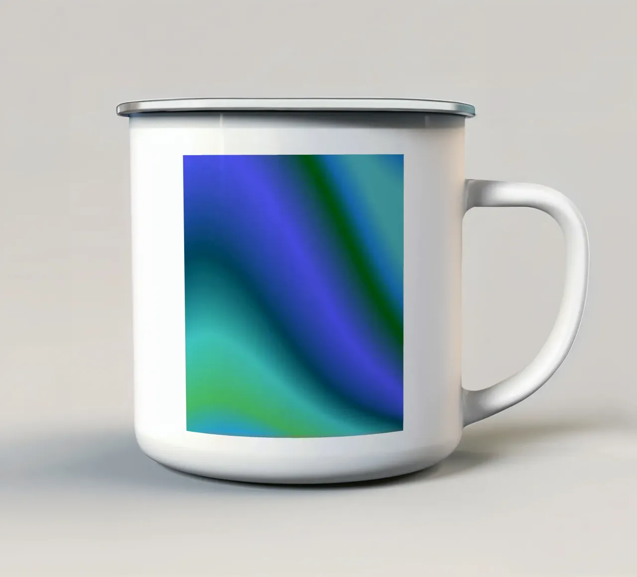 GLOBAL UNITY OF BELIEVERS tazza in smalto da ÂME LIBRE STUDIO