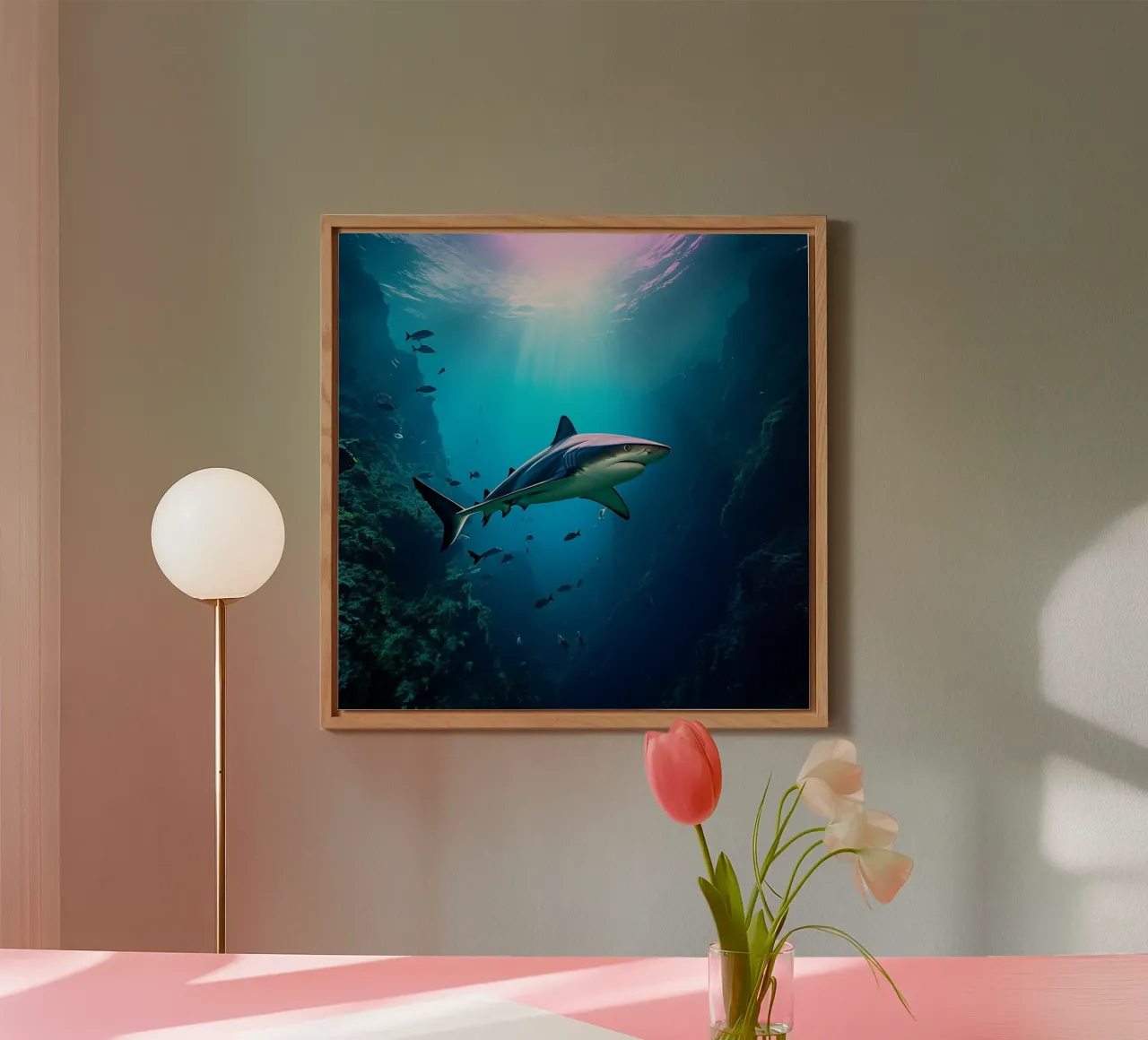 Sussurri dell'oceano alluminio dibond da PhotoVibe Decor