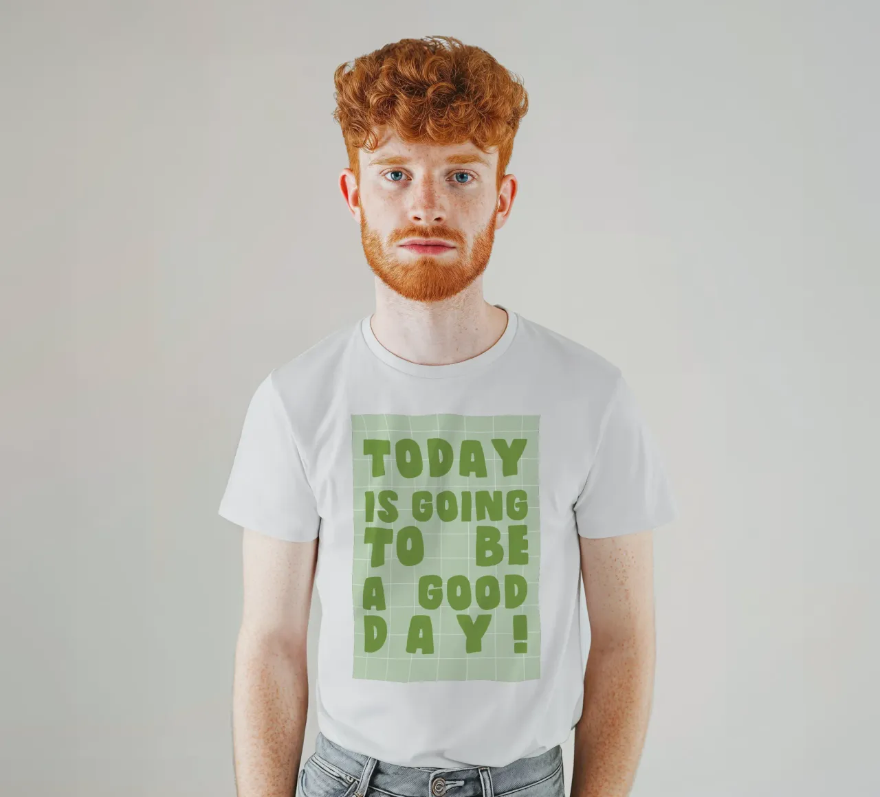 Today Is Going to Be a Good Day t-shirt da Attaboy Dsgn