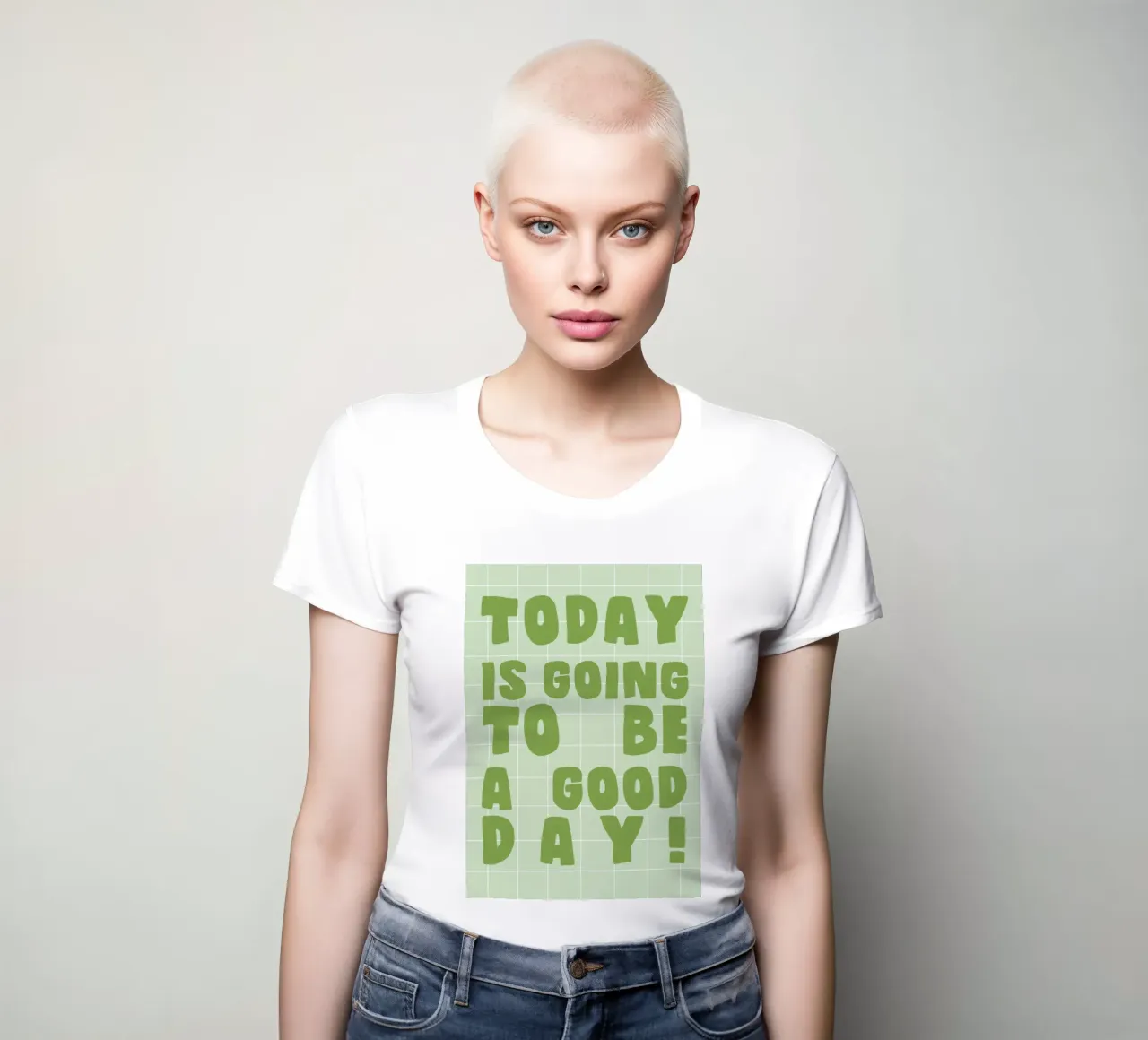 Today Is Going to Be a Good Day t-shirt da donna da Attaboy Dsgn