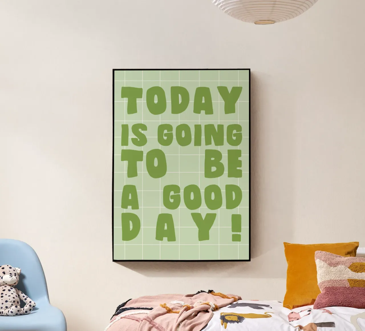 Today Is Going to Be a Good Day plexiglass da Attaboy Dsgn