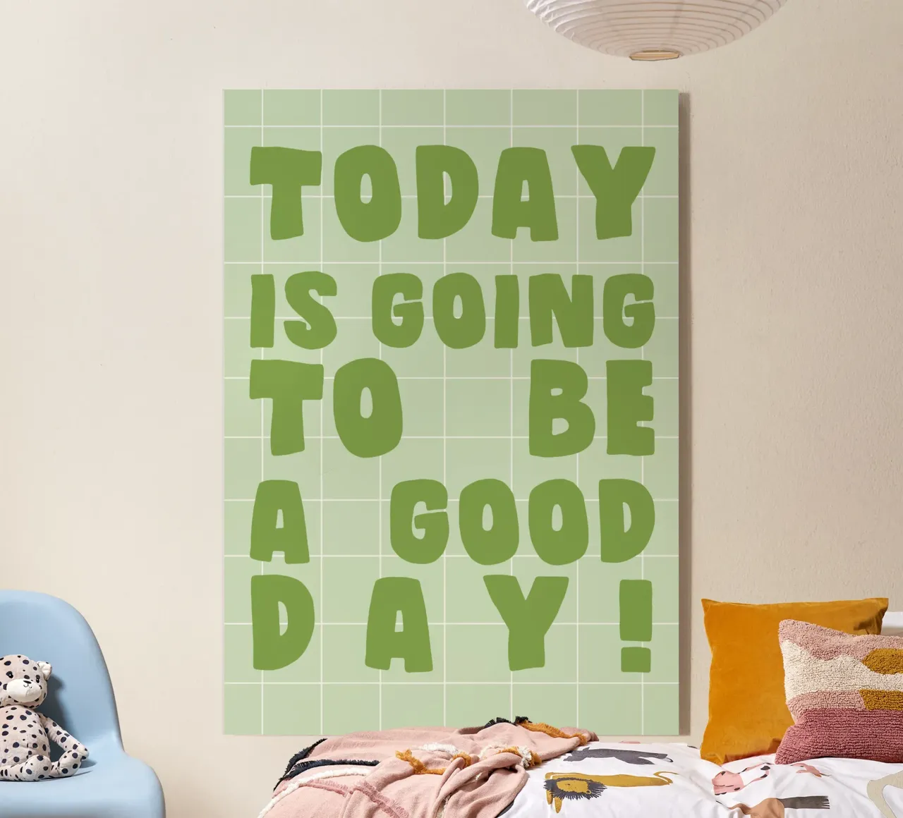 Today Is Going to Be a Good Day plexiglass da Attaboy Dsgn