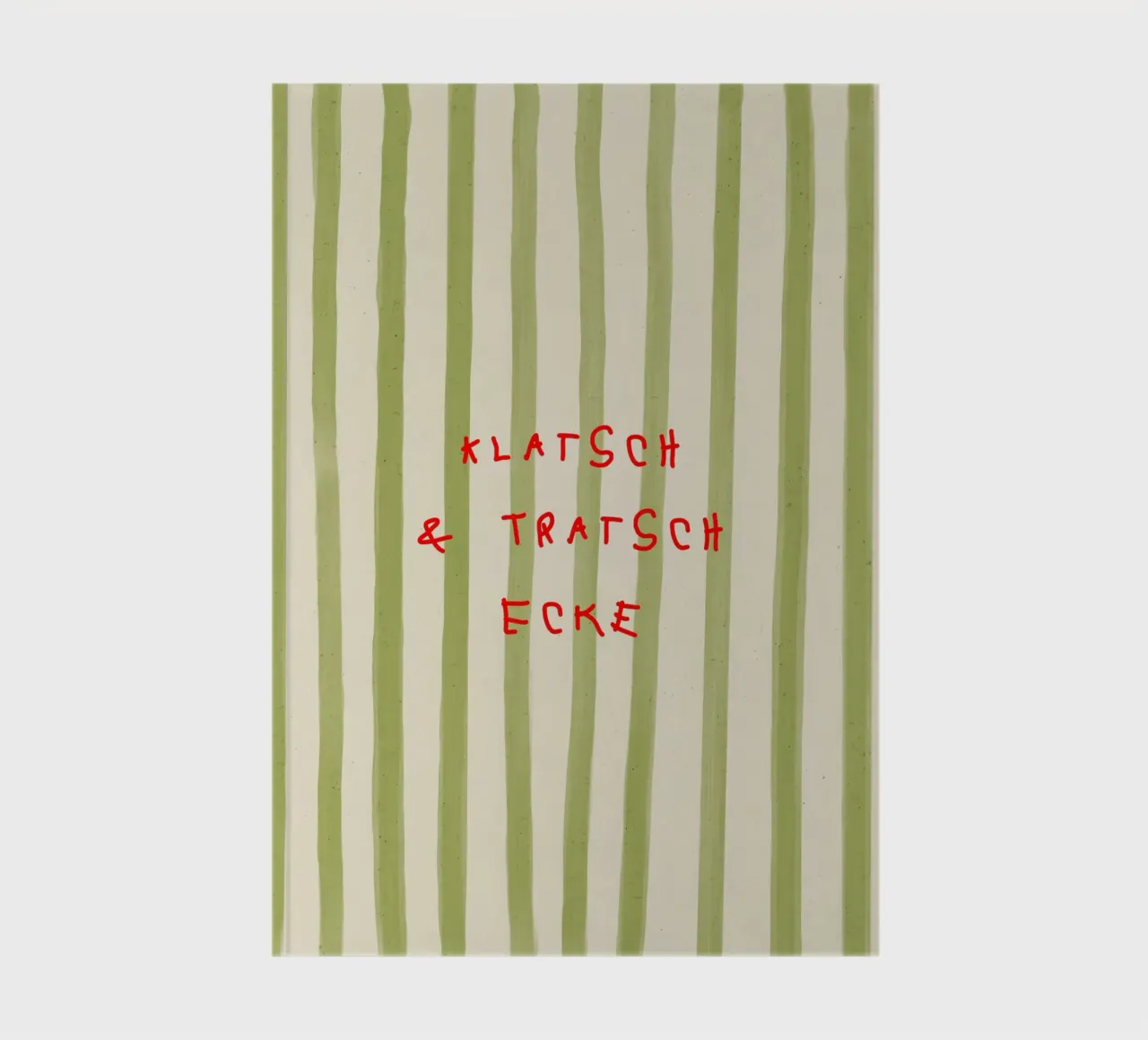 Klatsch & Tratsch Ecke notebook by Attaboy Dsgn