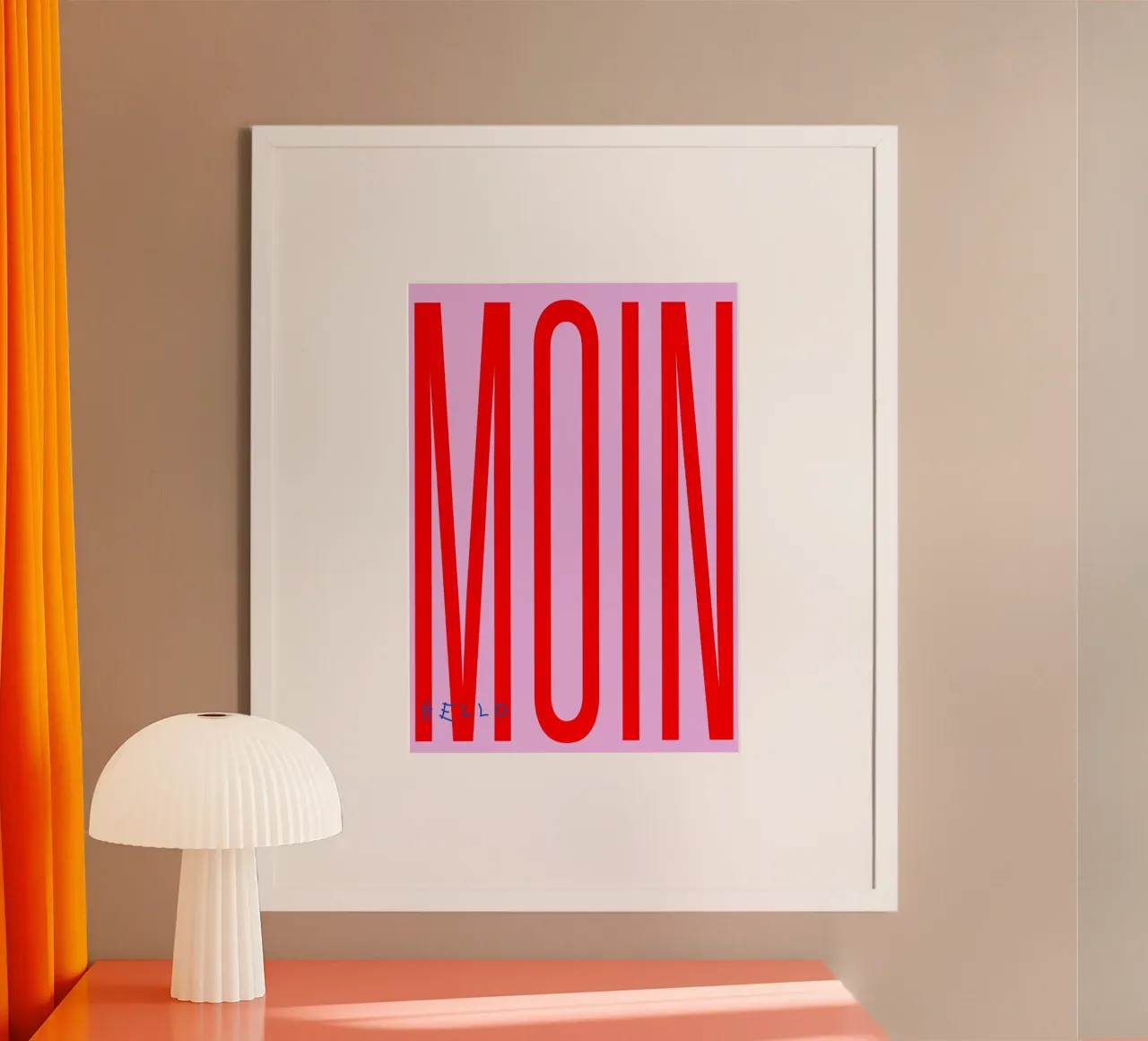 Moin German Greeting carta hahnemühle da Attaboy Dsgn