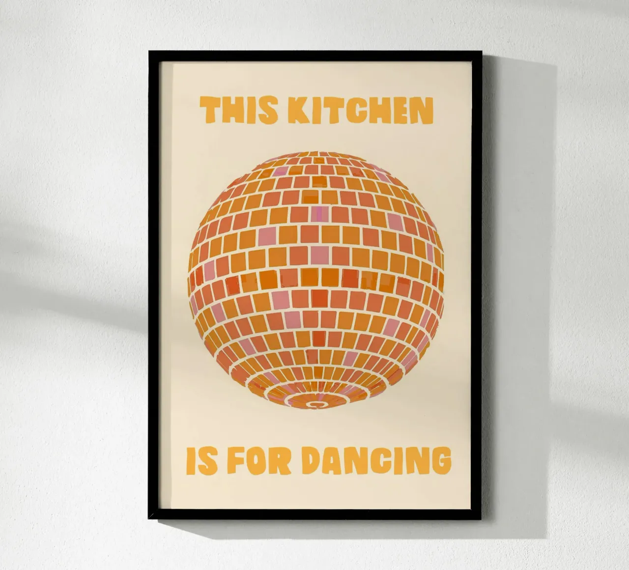 This Kitchen Is for Dancing poster da Attaboy Dsgn