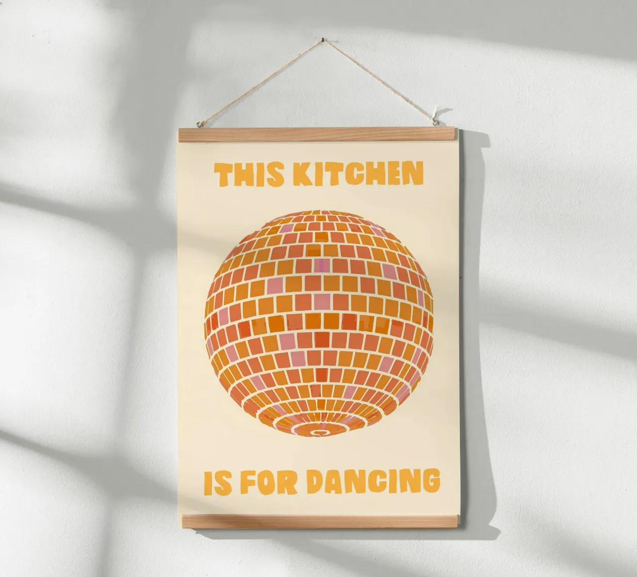 This Kitchen Is for Dancing poster da Attaboy Dsgn