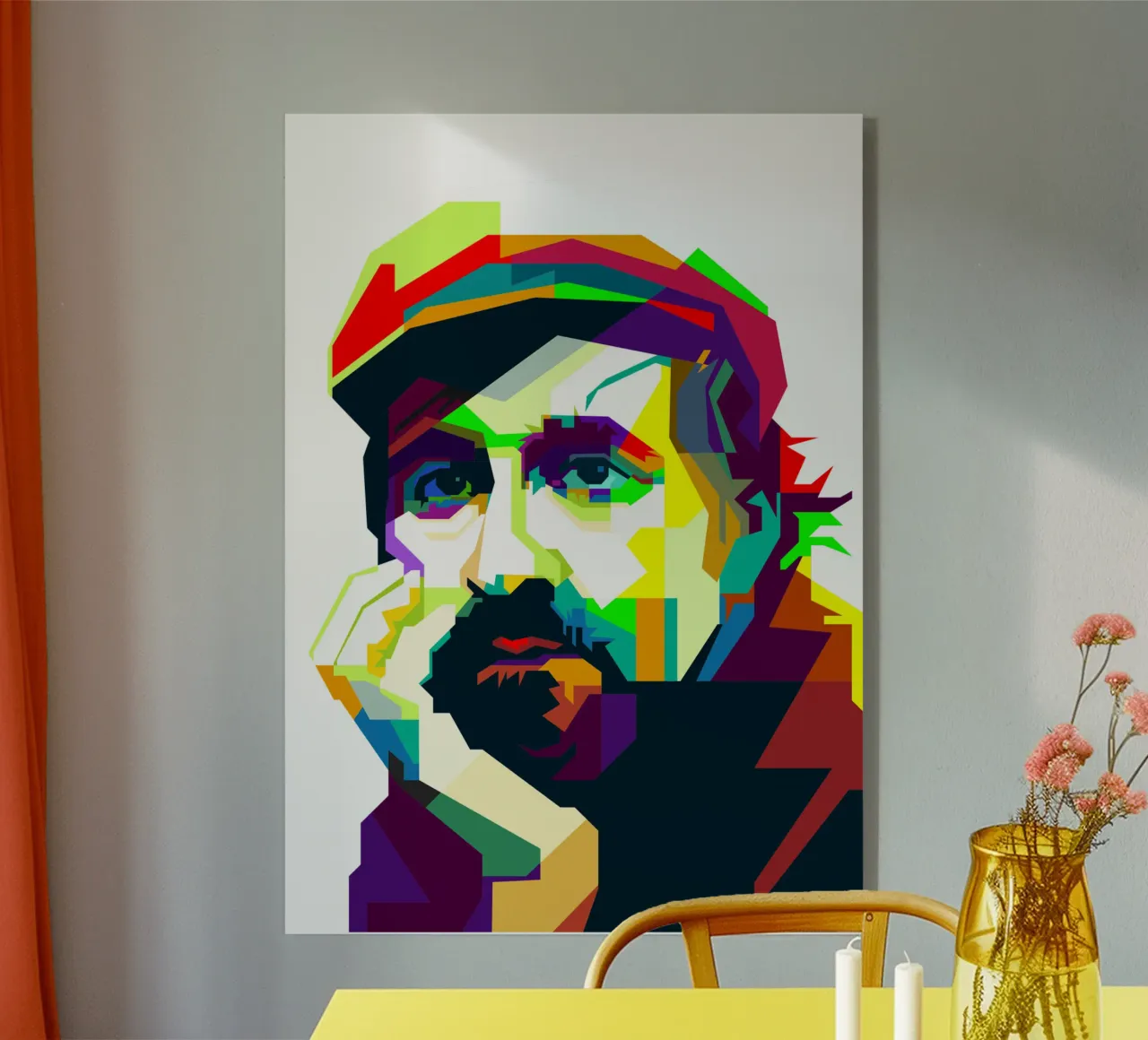 Roy Buchanan Blues-Gitarrist Musiker WPAP Acryl-Glas von Artkreator