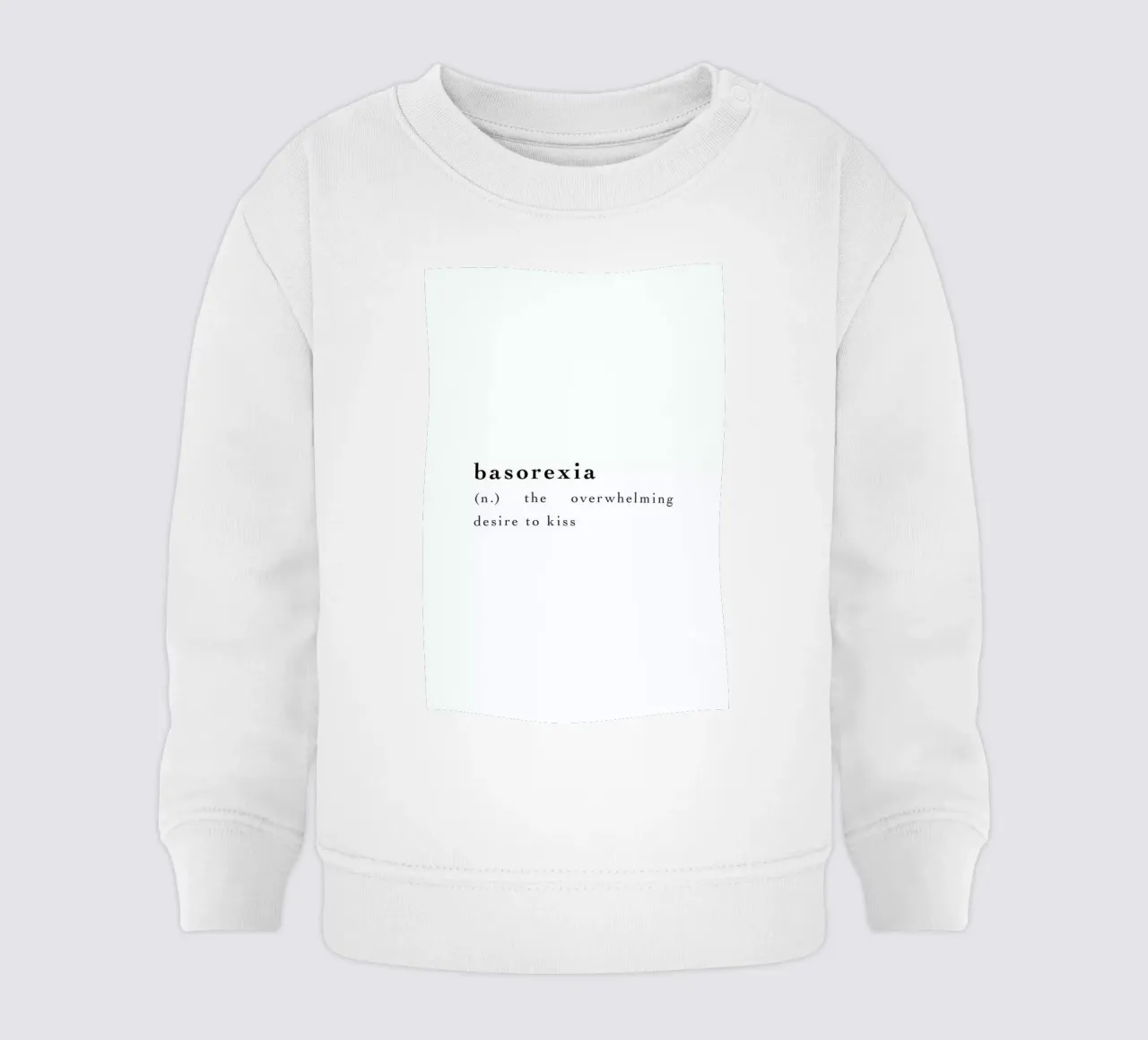 Basorexia baby sweatshirt by Studio One