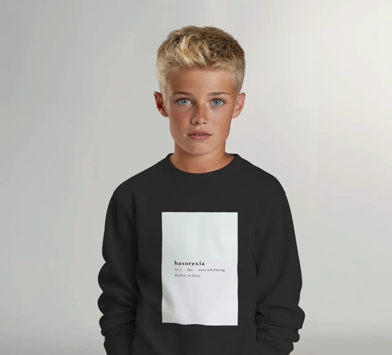 Basorexia felpa bambino da Studio One