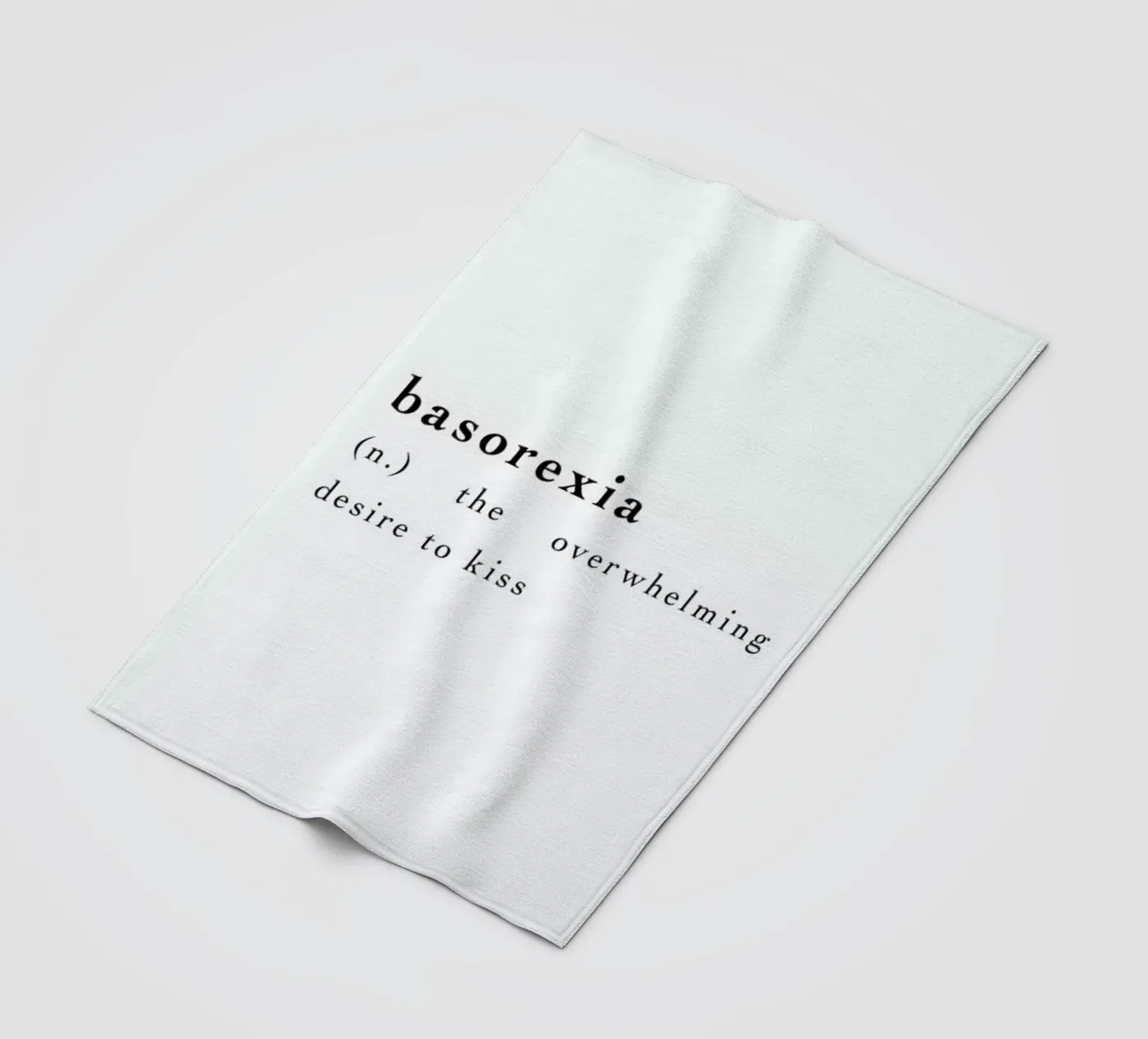 Basorexia fleece blanket by Studio One