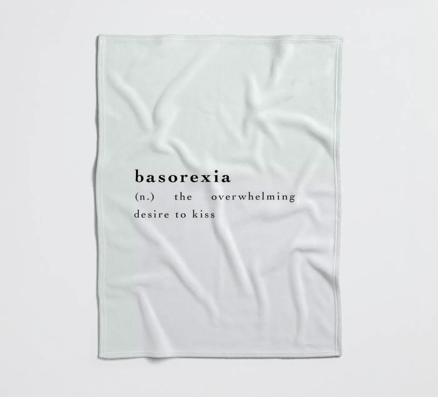 Basorexia fleece blanket by Studio One
