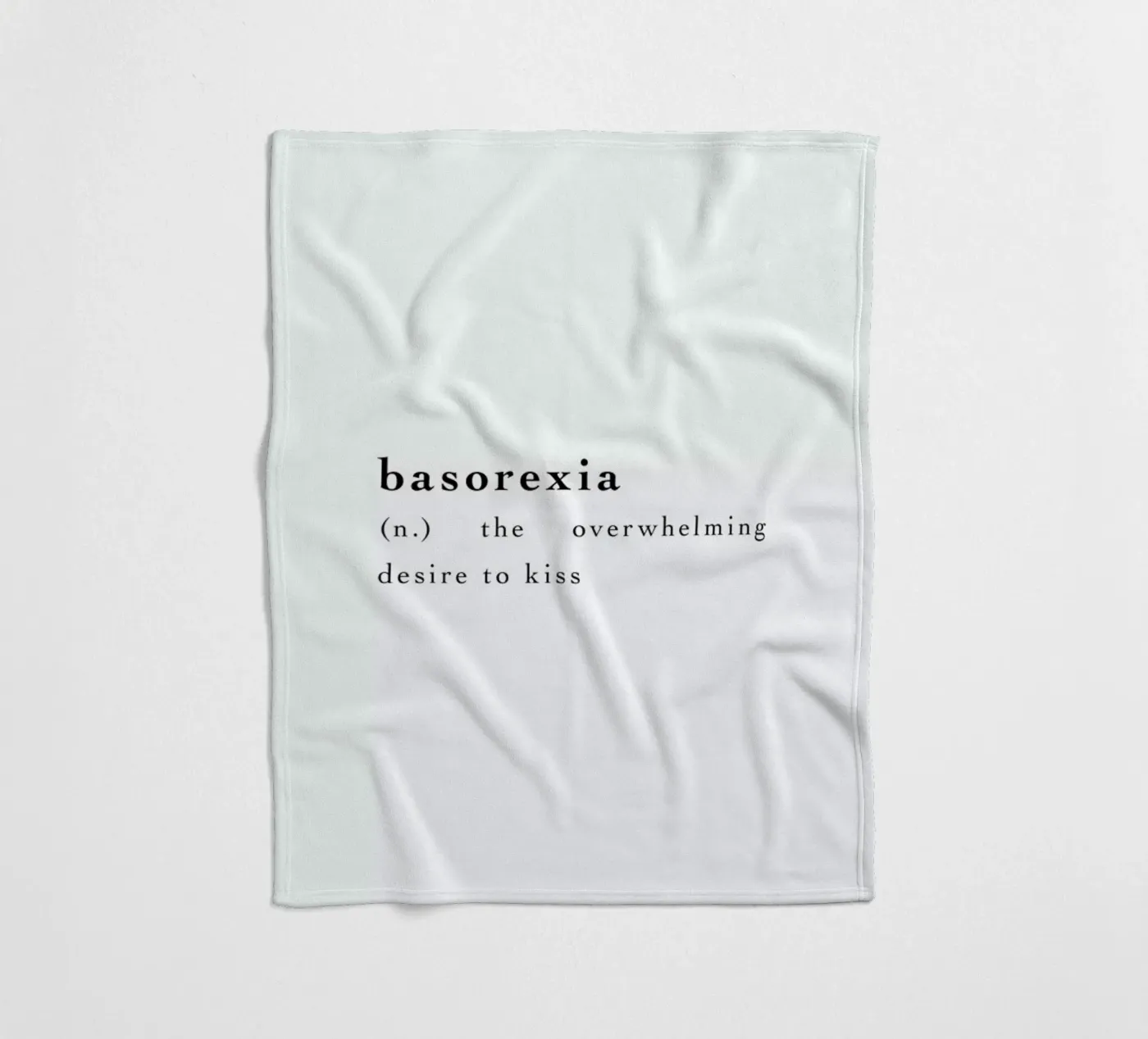 Basorexia fleece blanket by Studio One