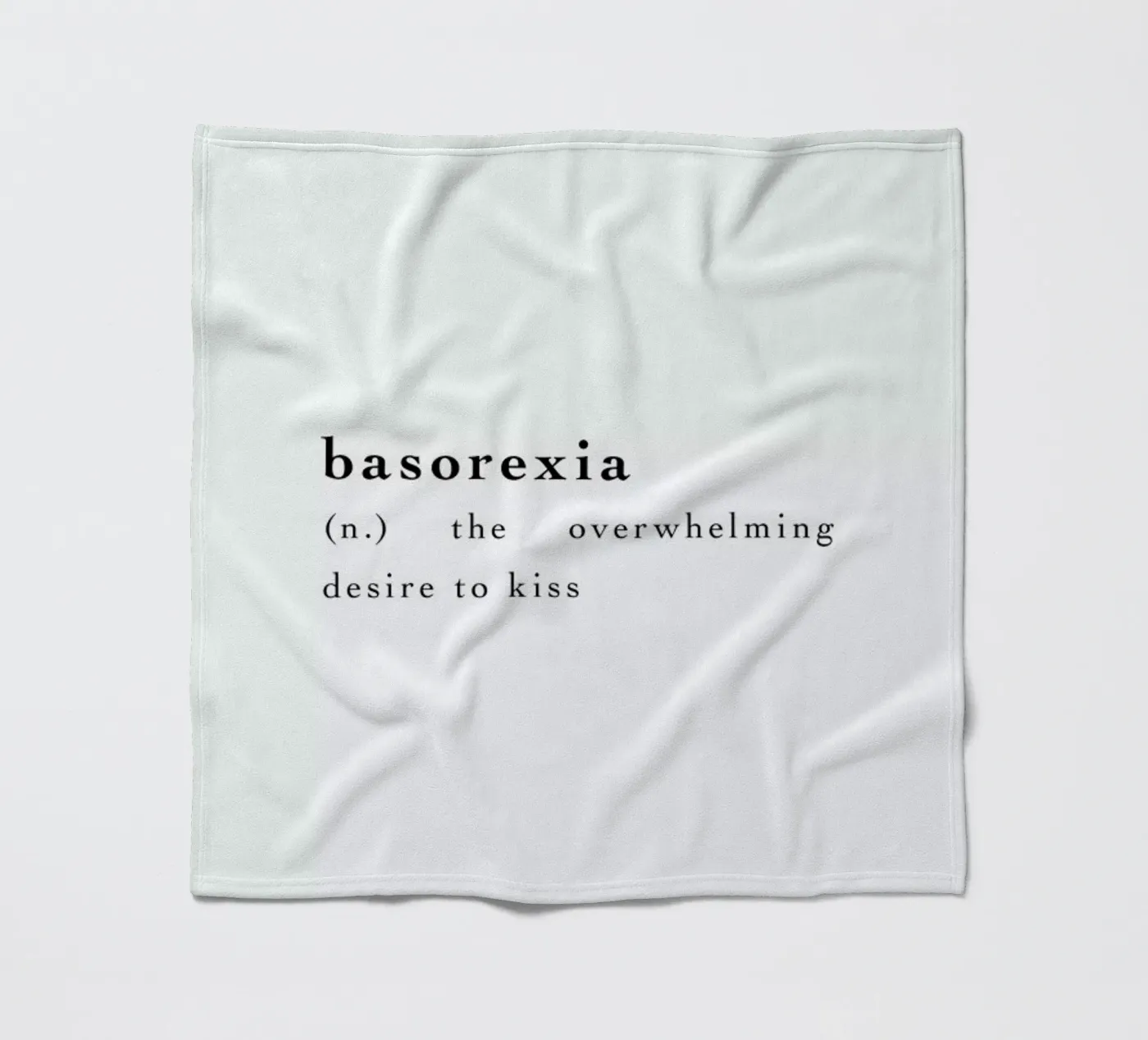 Basorexia fleece blanket by Studio One