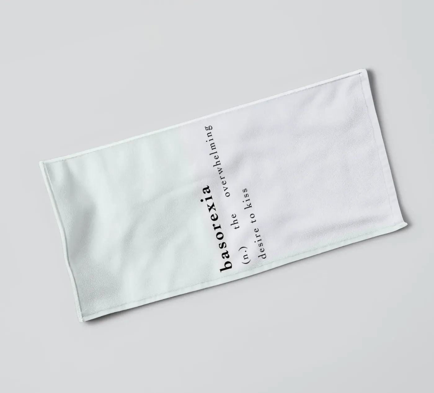 Basorexia towel by Studio One