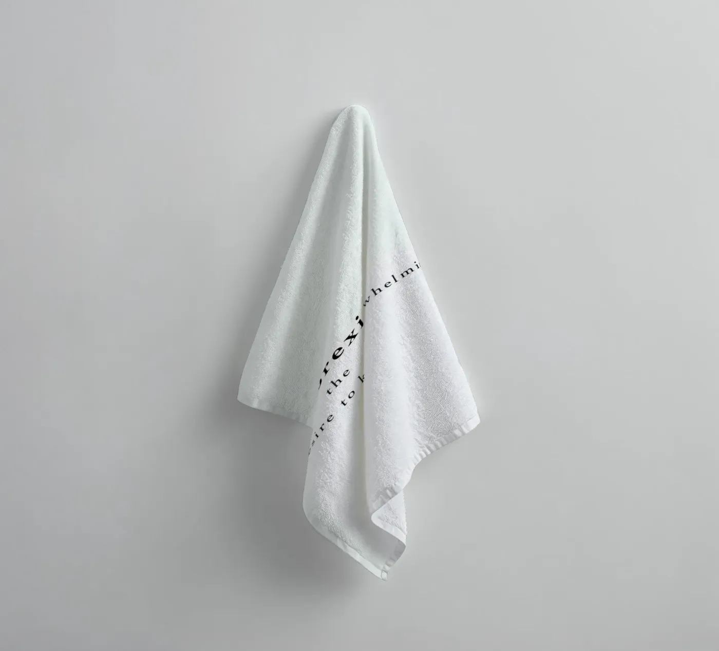 Basorexia towel by Studio One