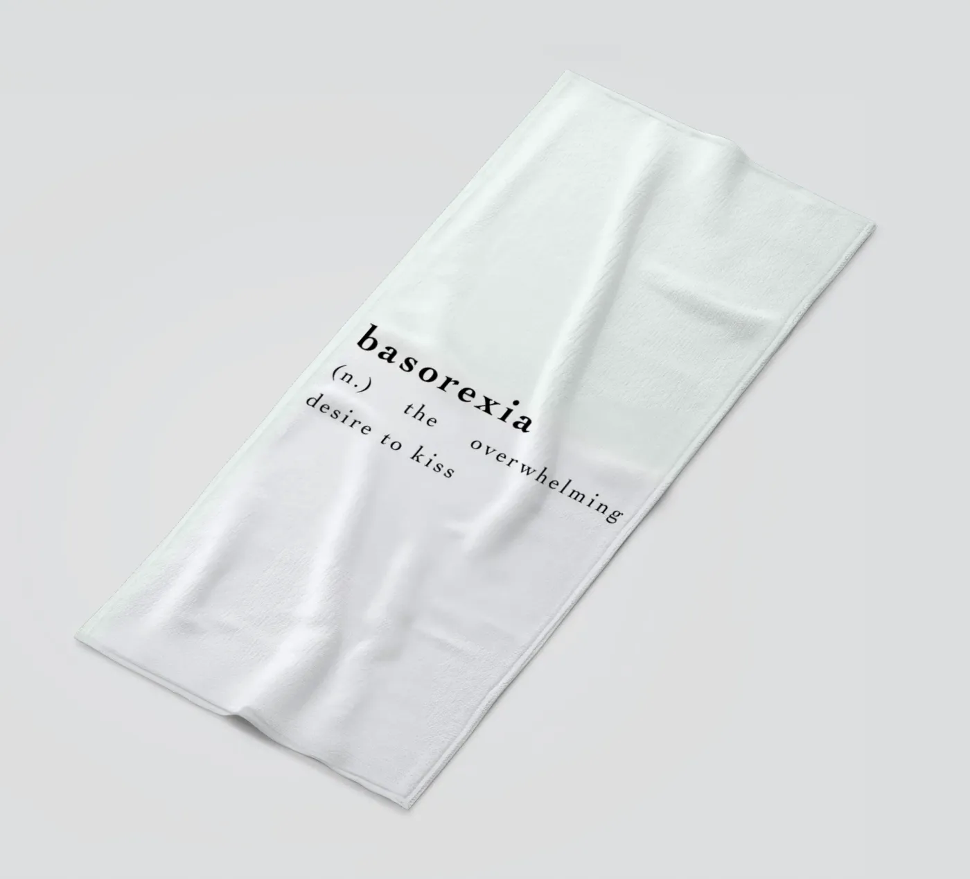 Basorexia beach towel by Studio One