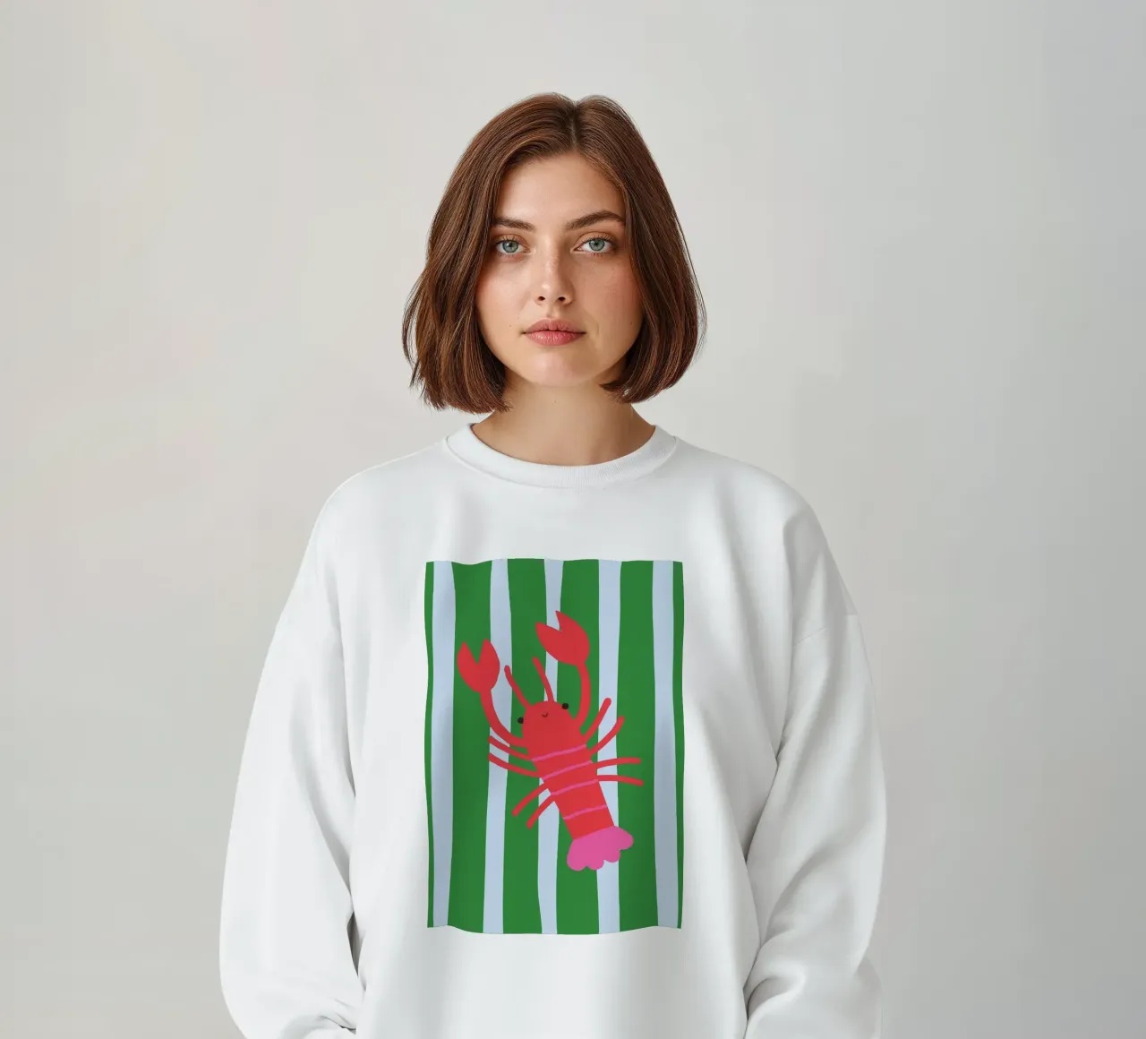 Cute Lobster sweatshirt by Attaboy Dsgn
