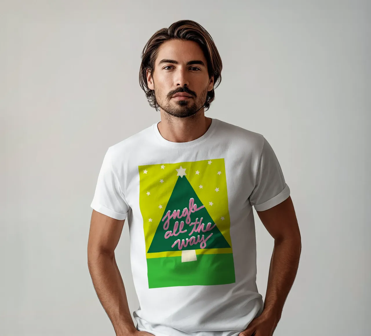 Jingle All the Way t-shirt da Attaboy Dsgn