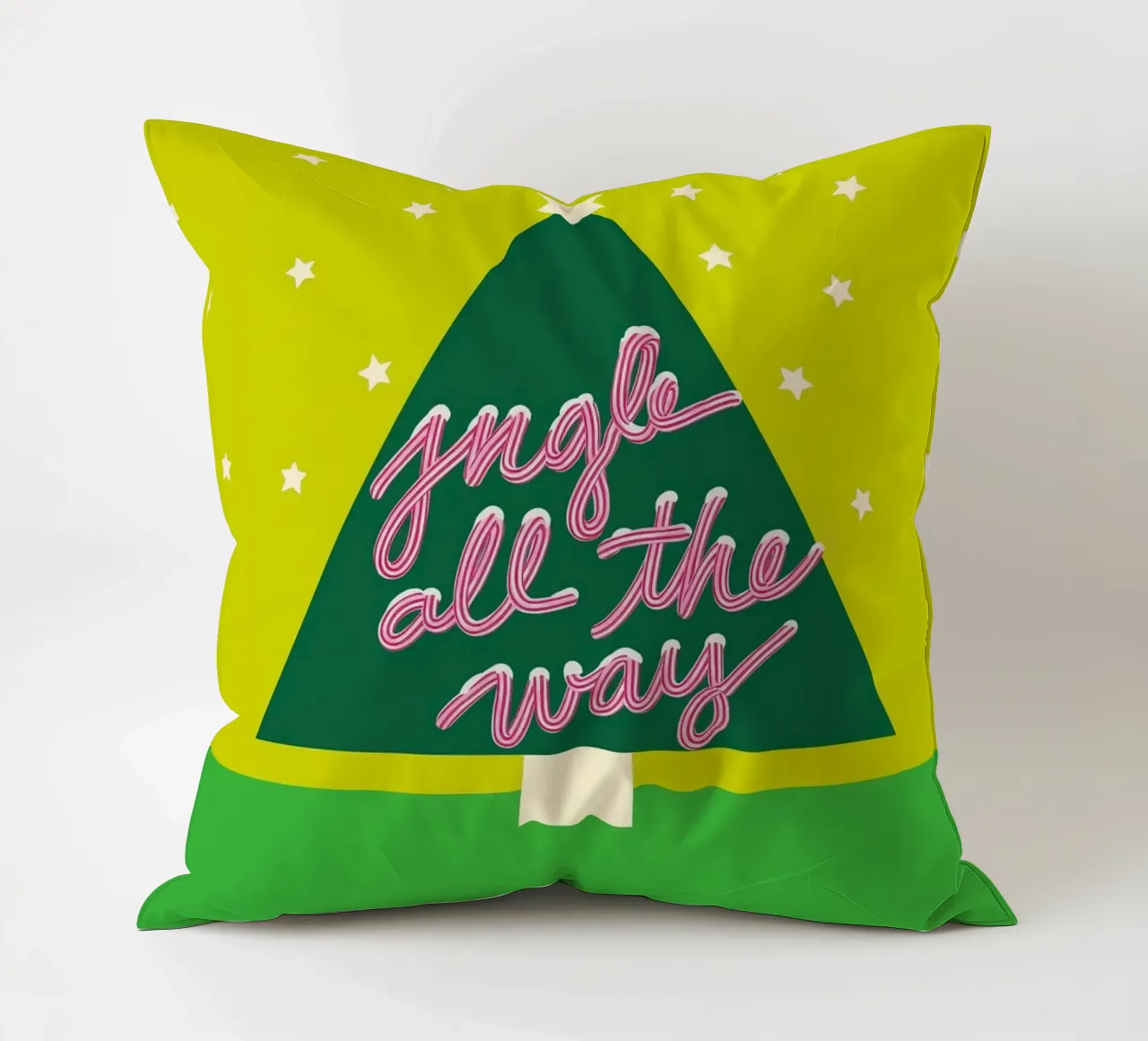 Jingle All the Way cuscino da Attaboy Dsgn