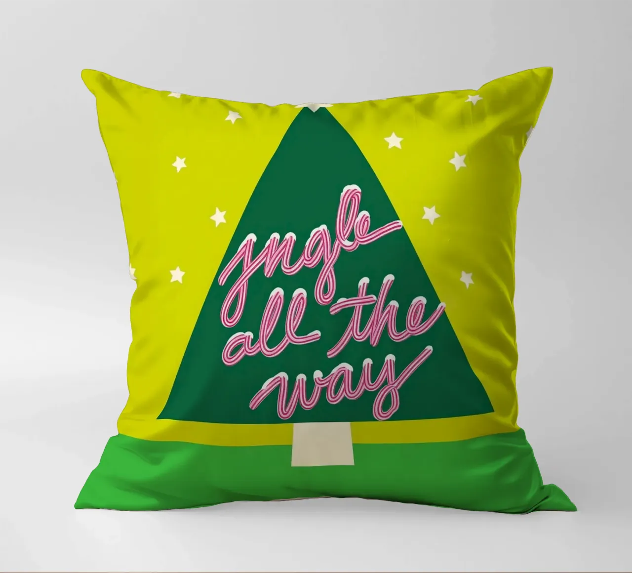 Jingle All the Way cuscino da Attaboy Dsgn