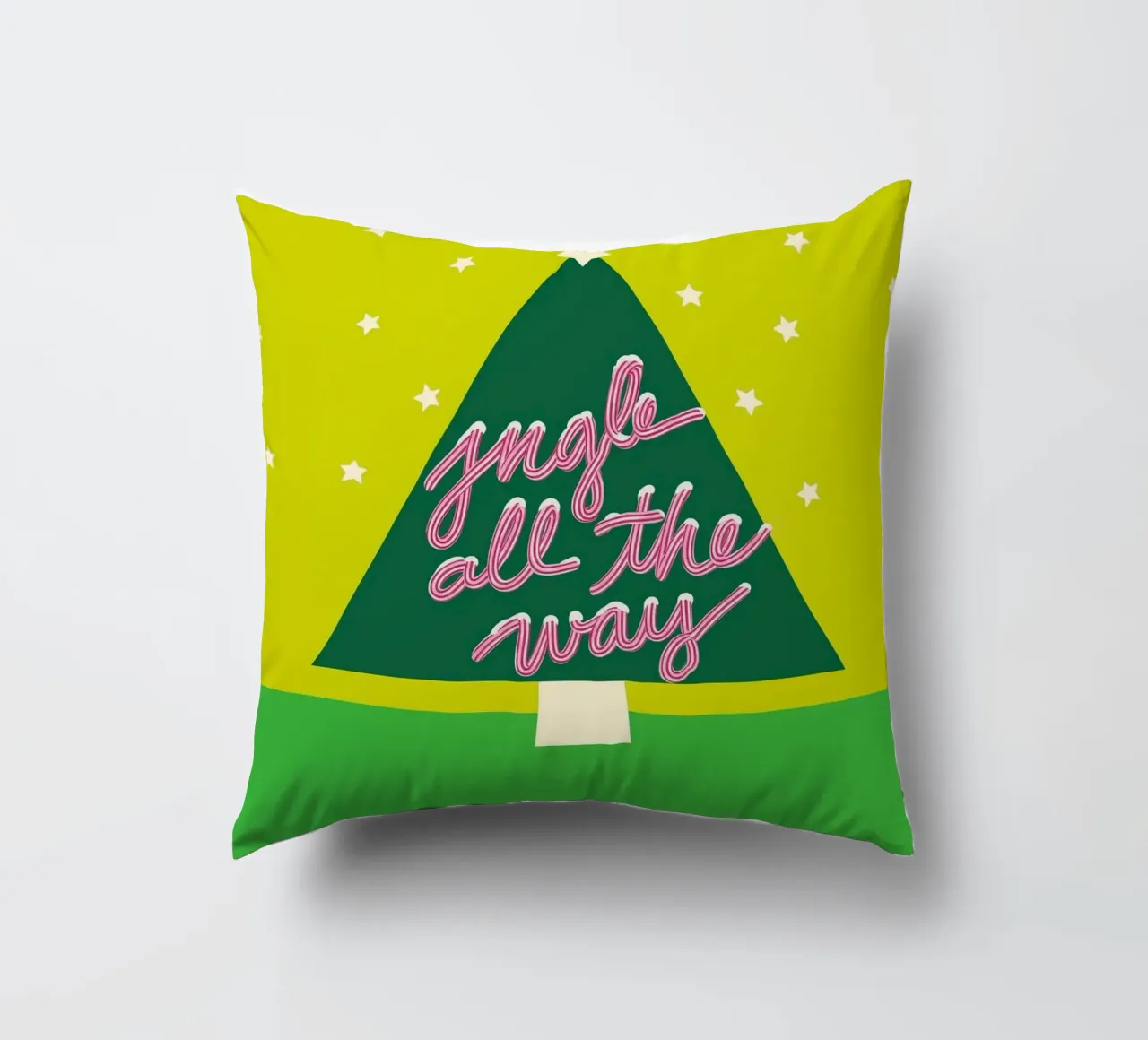 Jingle All the Way cuscino da Attaboy Dsgn