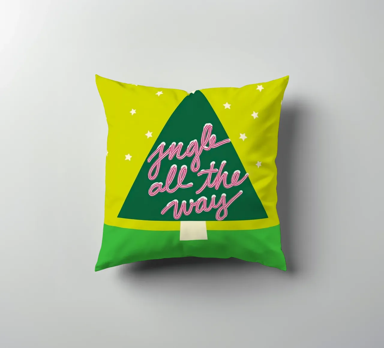 Jingle All the Way cuscino da Attaboy Dsgn