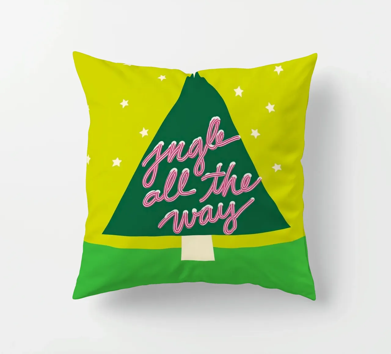 Jingle All the Way cuscino da Attaboy Dsgn