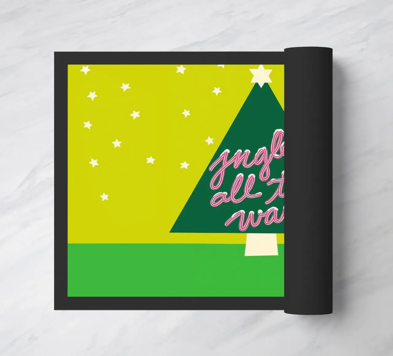 Jingle All the Way zerbino da Attaboy Dsgn