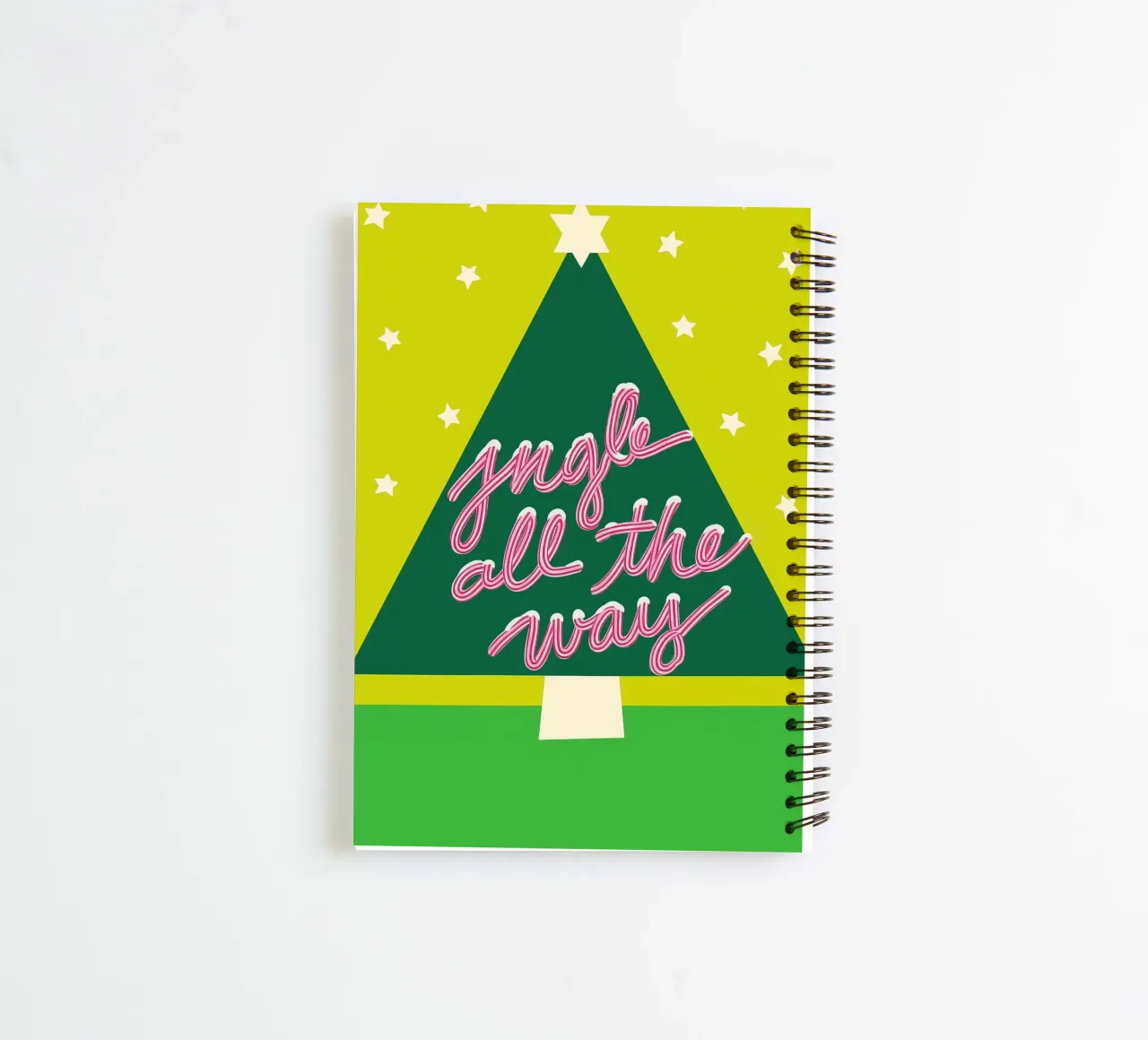 Jingle All the Way diario ad anelli da Attaboy Dsgn