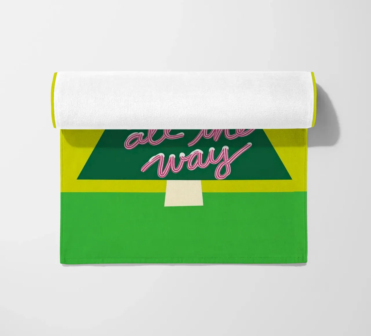 Jingle All the Way telo mare da Attaboy Dsgn