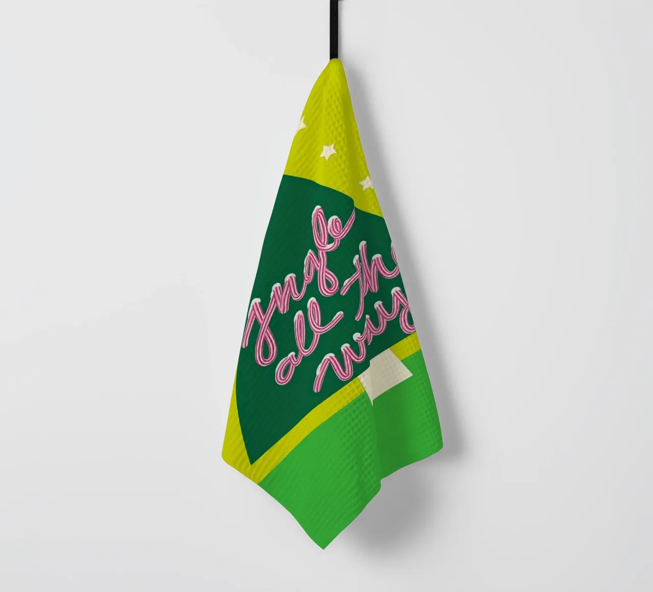 Jingle All the Way canovaccio da cucina da Attaboy Dsgn