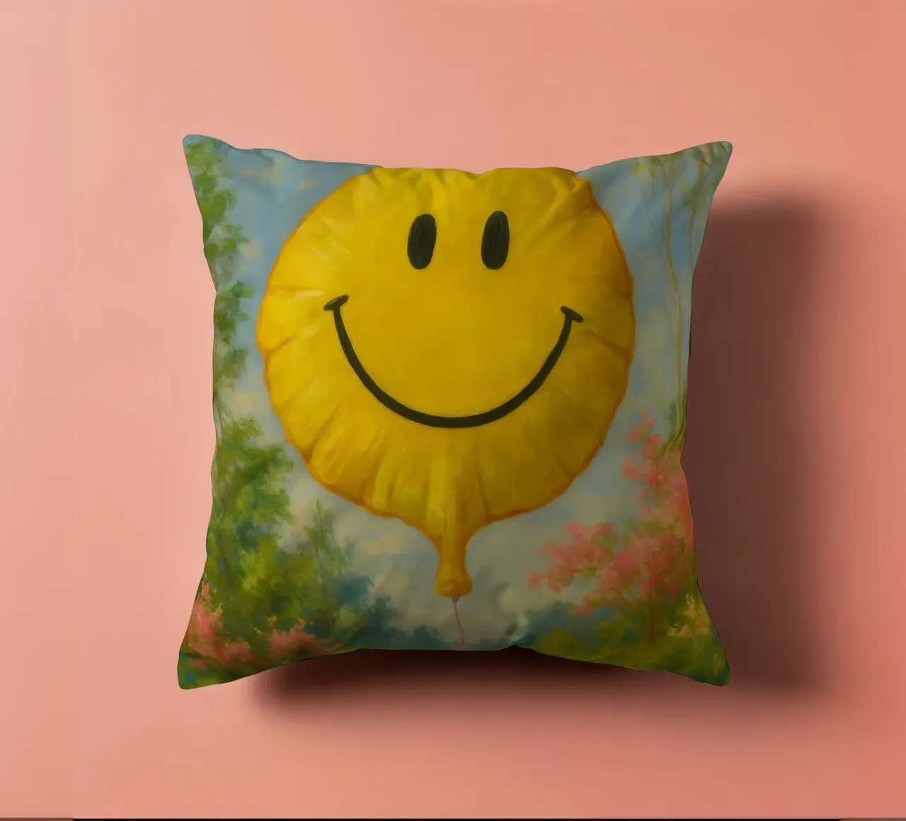 Smiling Balloon cuscino da Attaboy Dsgn