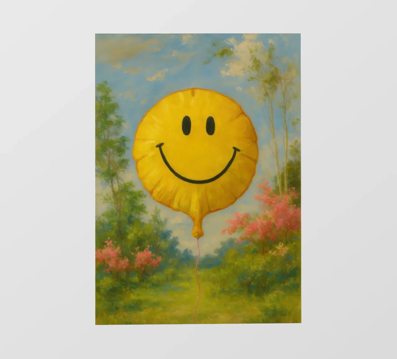 Smiling Balloon pellicola backlit da Attaboy Dsgn