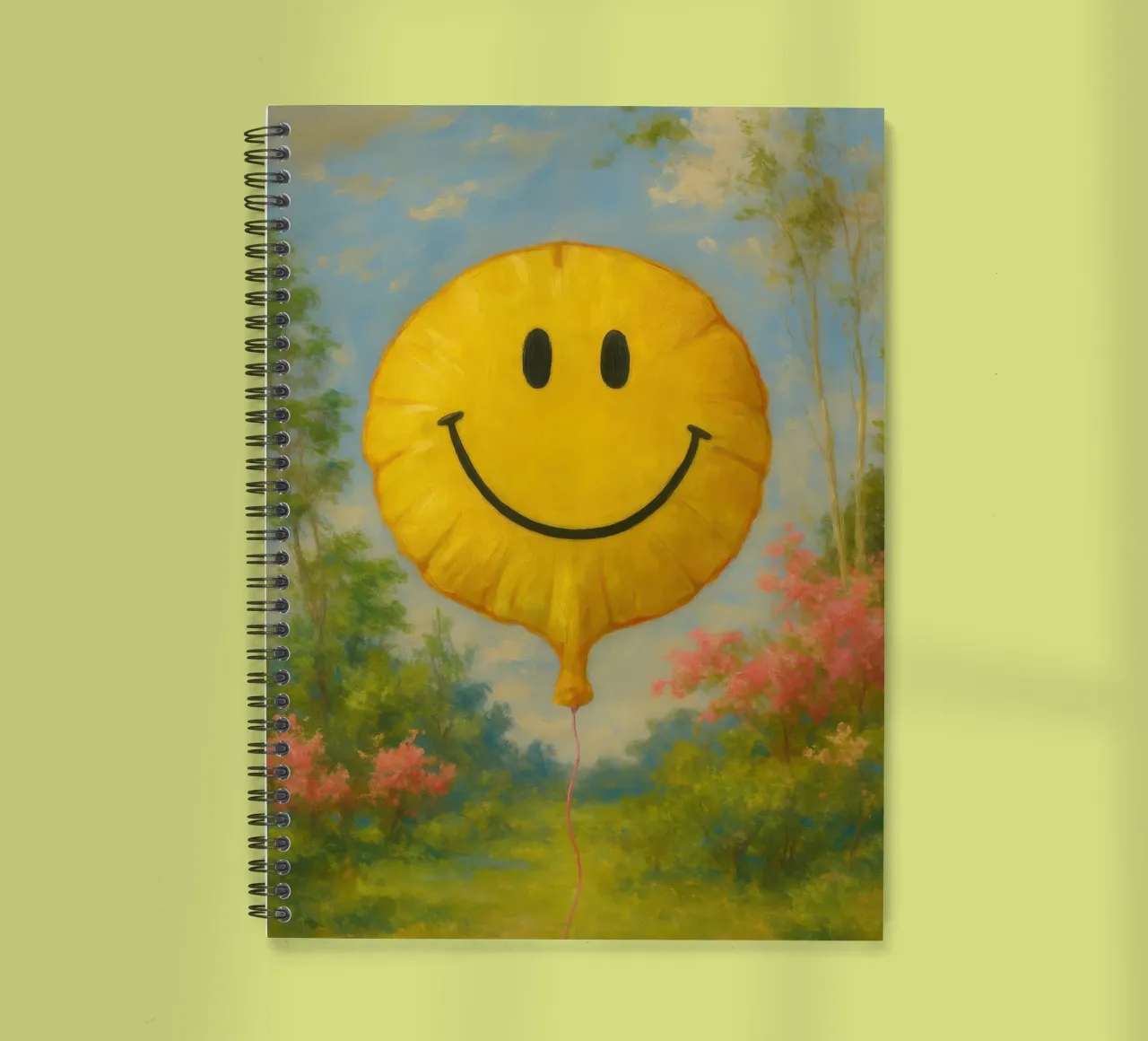 Smiling Balloon diario ad anelli da Attaboy Dsgn