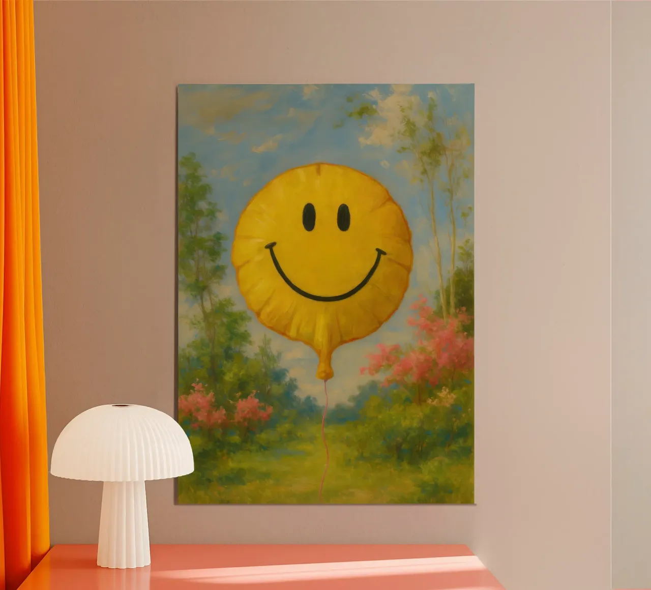Smiling Balloon poster da Attaboy Dsgn