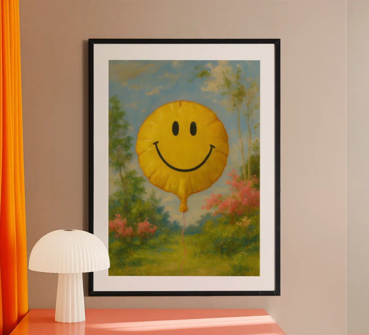 Smiling Balloon poster da Attaboy Dsgn