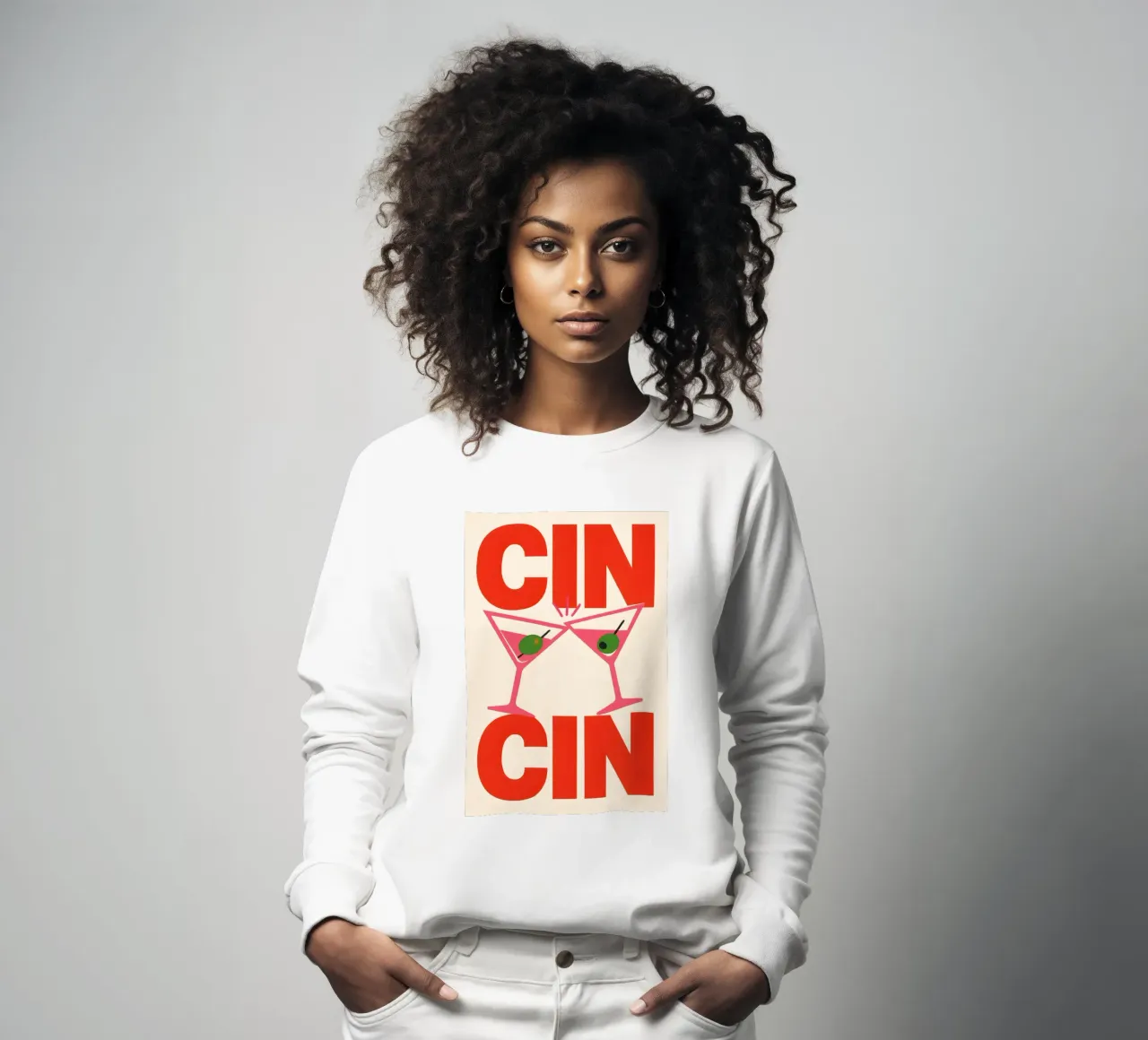 CIN CIN felpa da Wall of Whispers