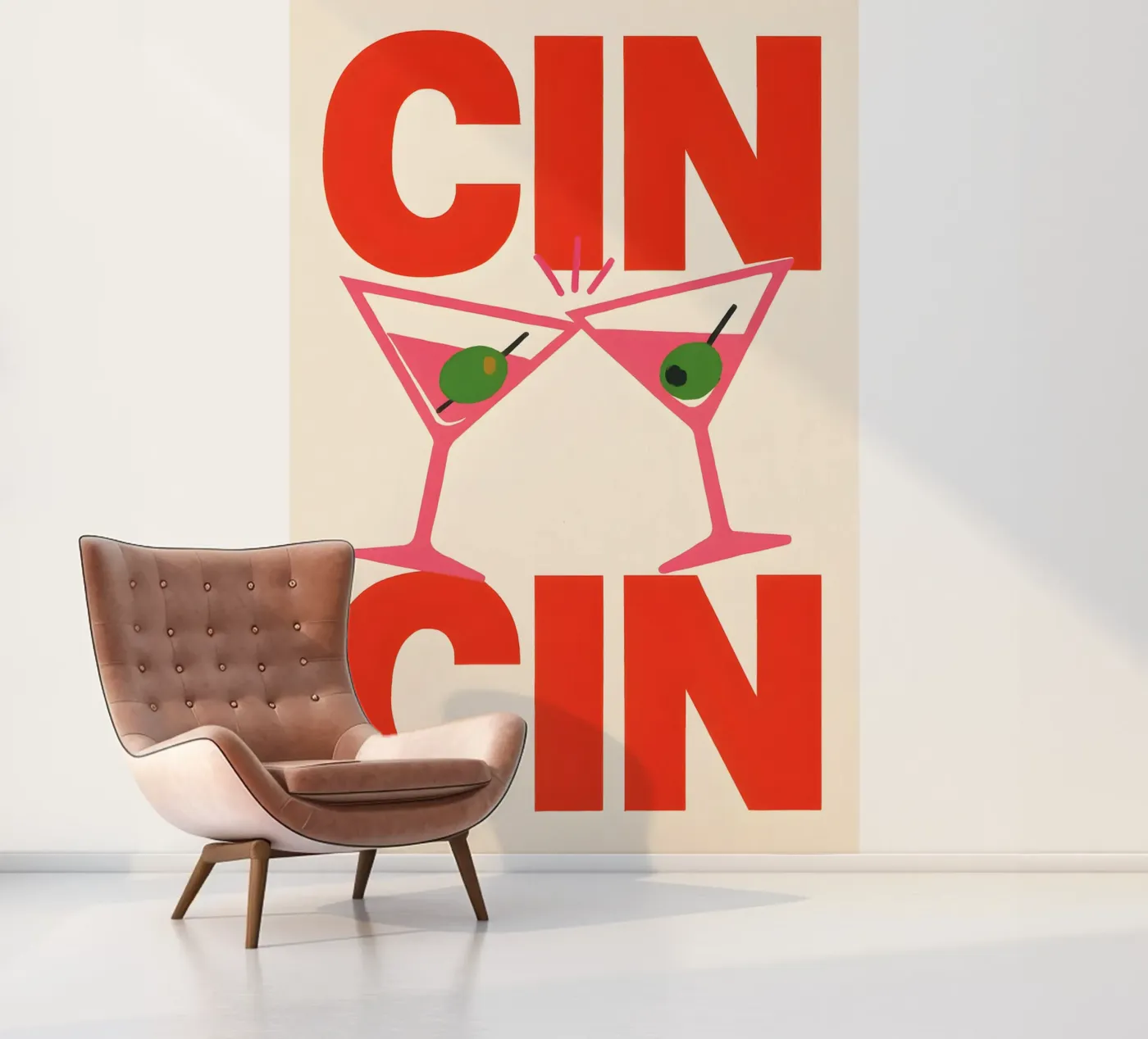 CIN CIN fotobehang van Wall of Whispers