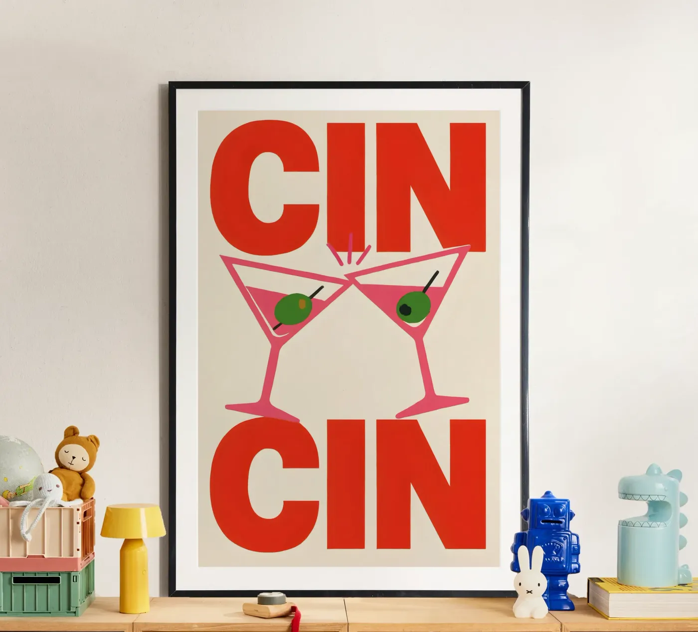 CIN CIN poster van Wall of Whispers