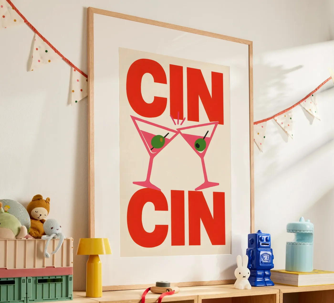 CIN CIN poster van Wall of Whispers