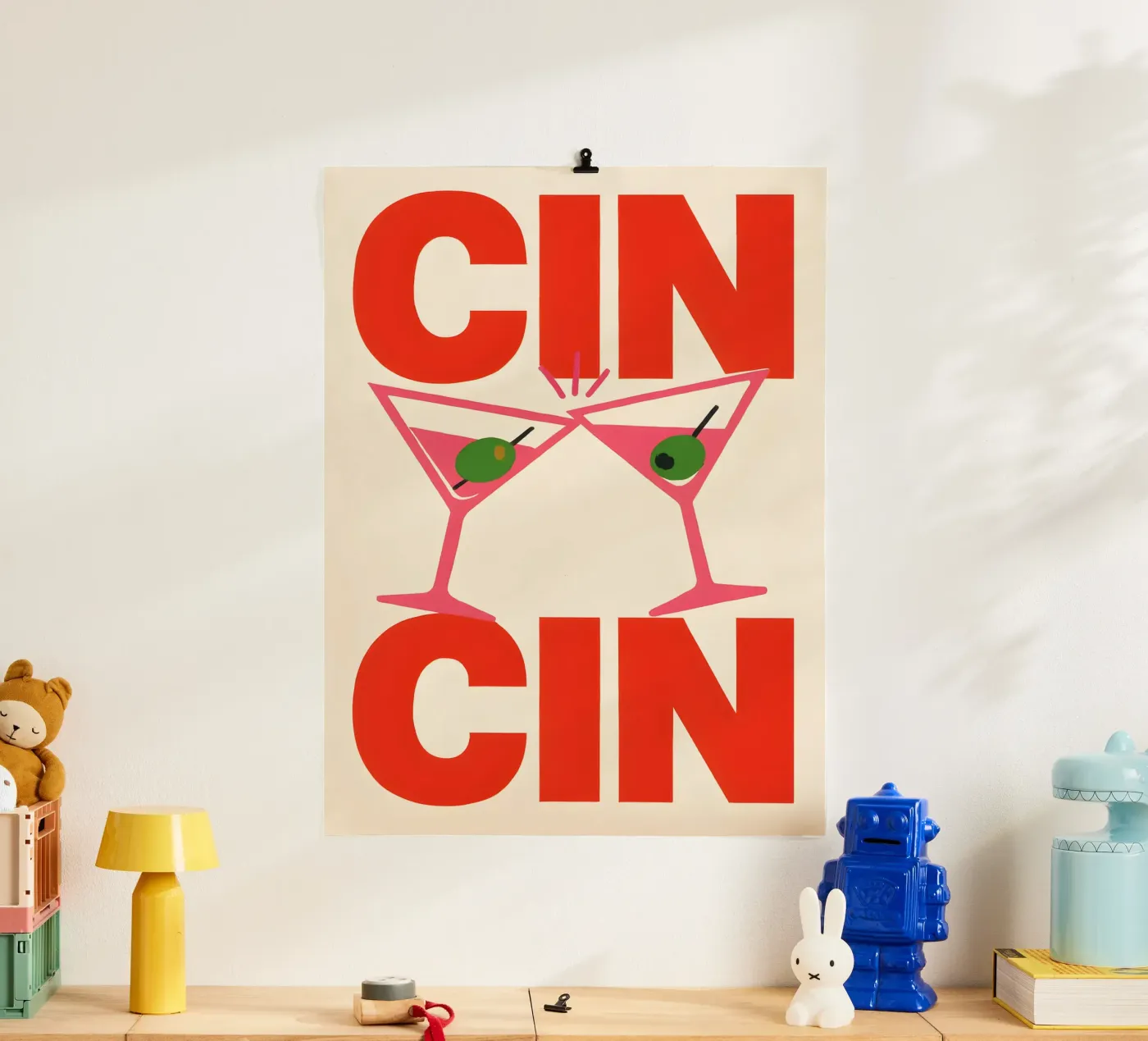 CIN CIN poster da Wall of Whispers